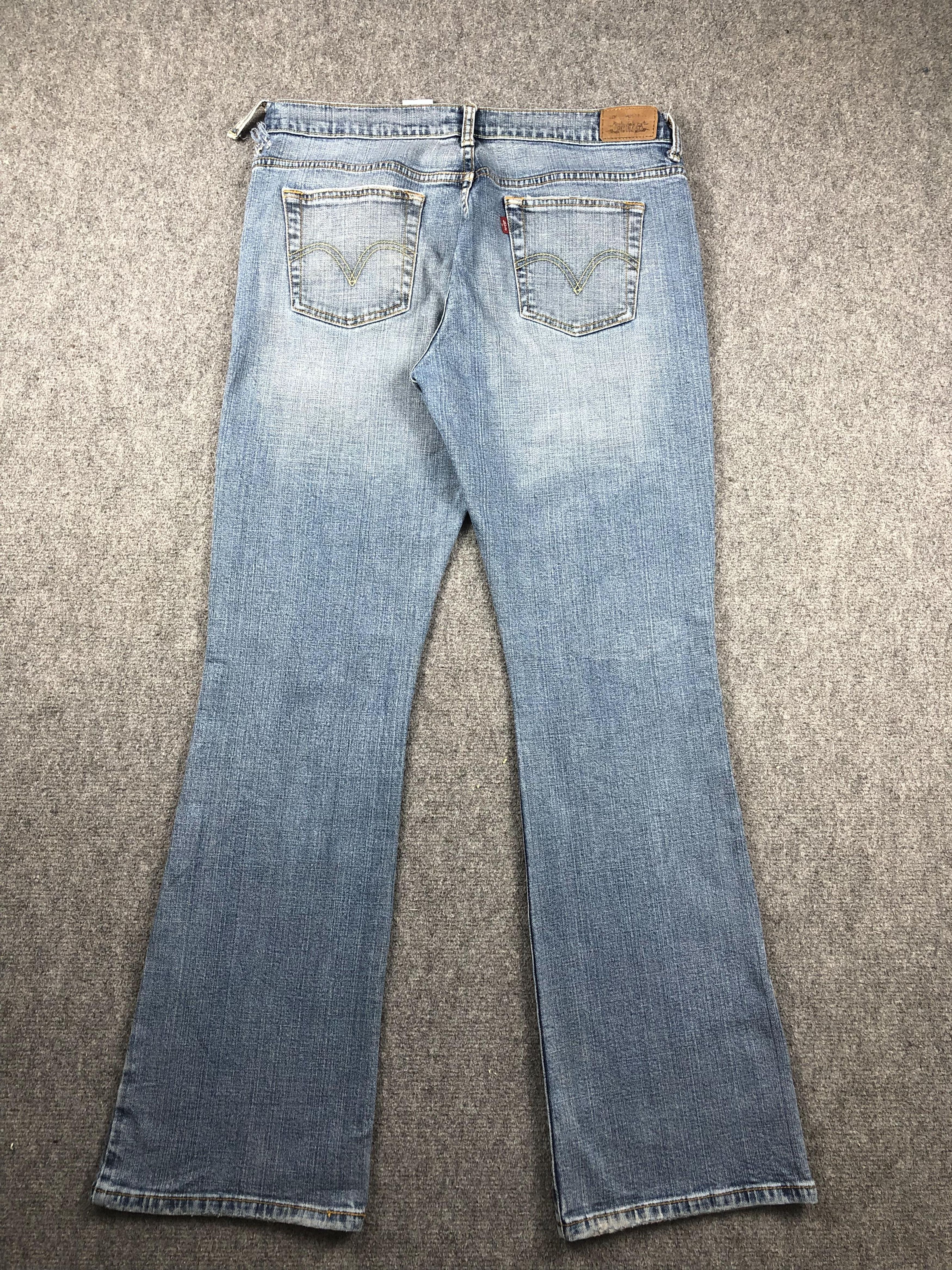 Levi's × Vintage Vintage Levis 515 Faded Blue Women Jeans DP2271 Size US 34 / EU 50 - 3 Thumbnail