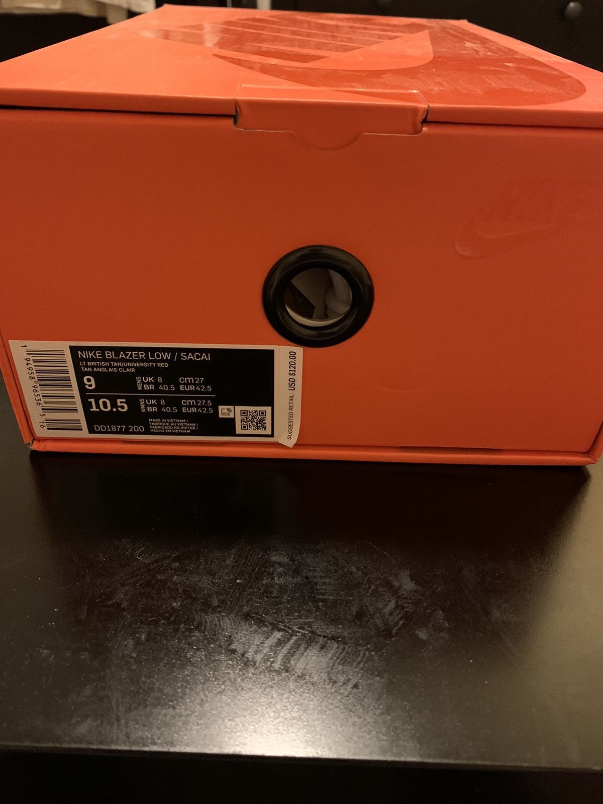 Nike × Sacai Nike Sacai Blazer Low British Tan Size US 9 / EU 42 - 7 Thumbnail