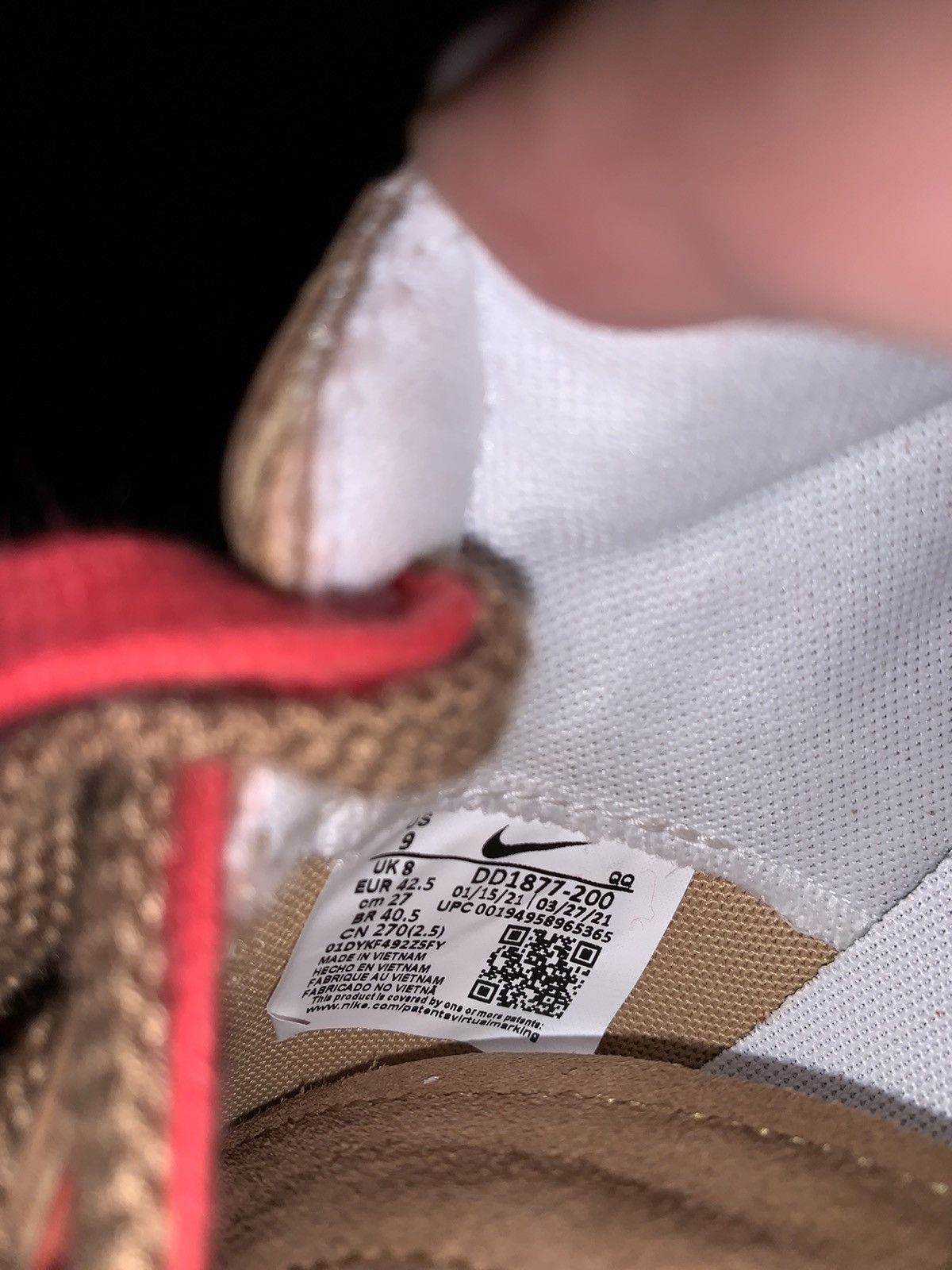 Nike × Sacai Nike Sacai Blazer Low British Tan Size US 9 / EU 42 - 6 Thumbnail