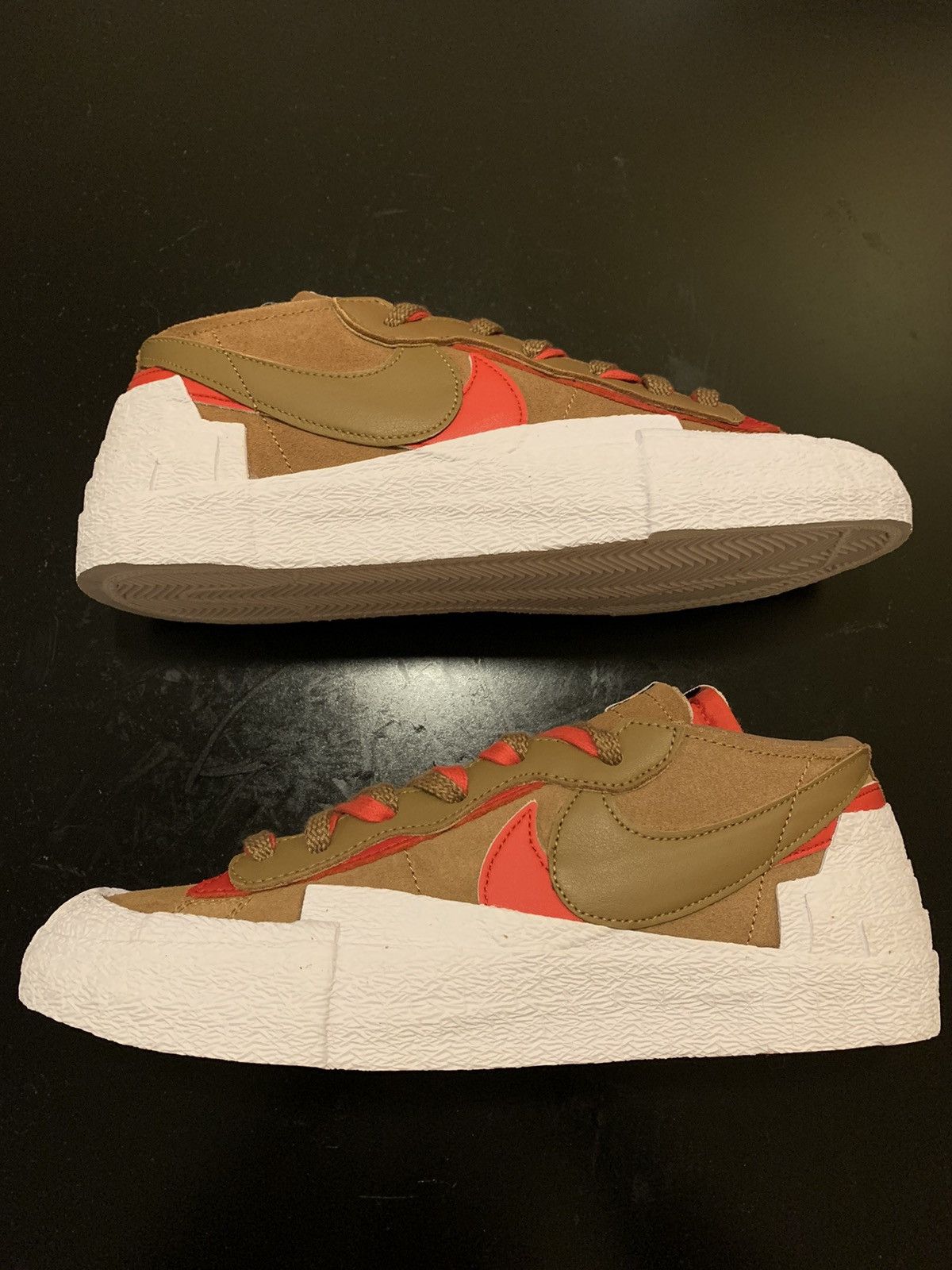 Nike × Sacai Nike Sacai Blazer Low British Tan Size US 9 / EU 42 - 1 Thumbnail
