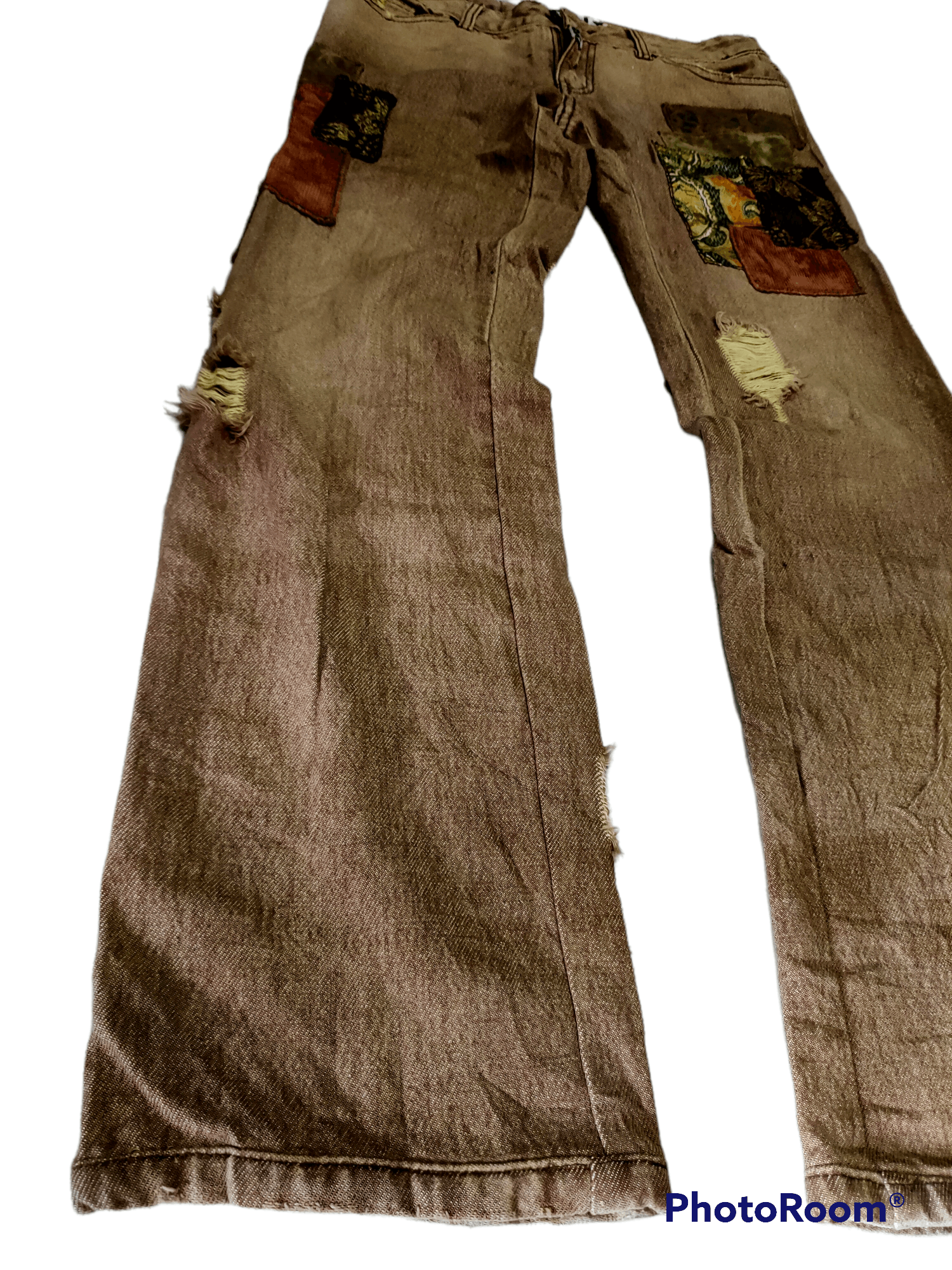 Vintage VINTAGE BNX denim patchwork distressed inspired kapital Size US 30 / EU 46 - 6 Thumbnail