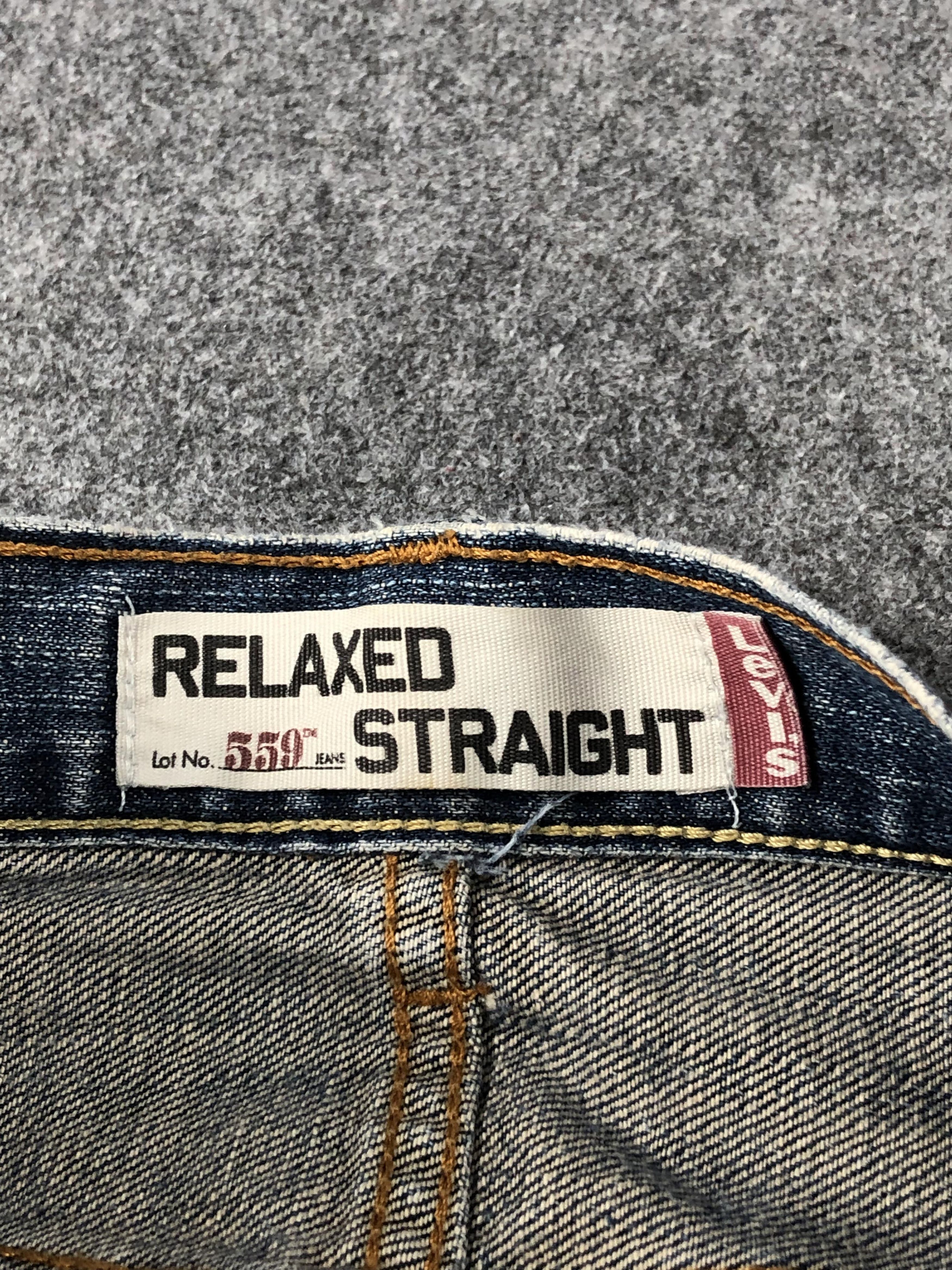 Levi's Vintage Levis 559 Faded Blue Jeans DP2272 Size US 36 / EU 52 - 10 Thumbnail
