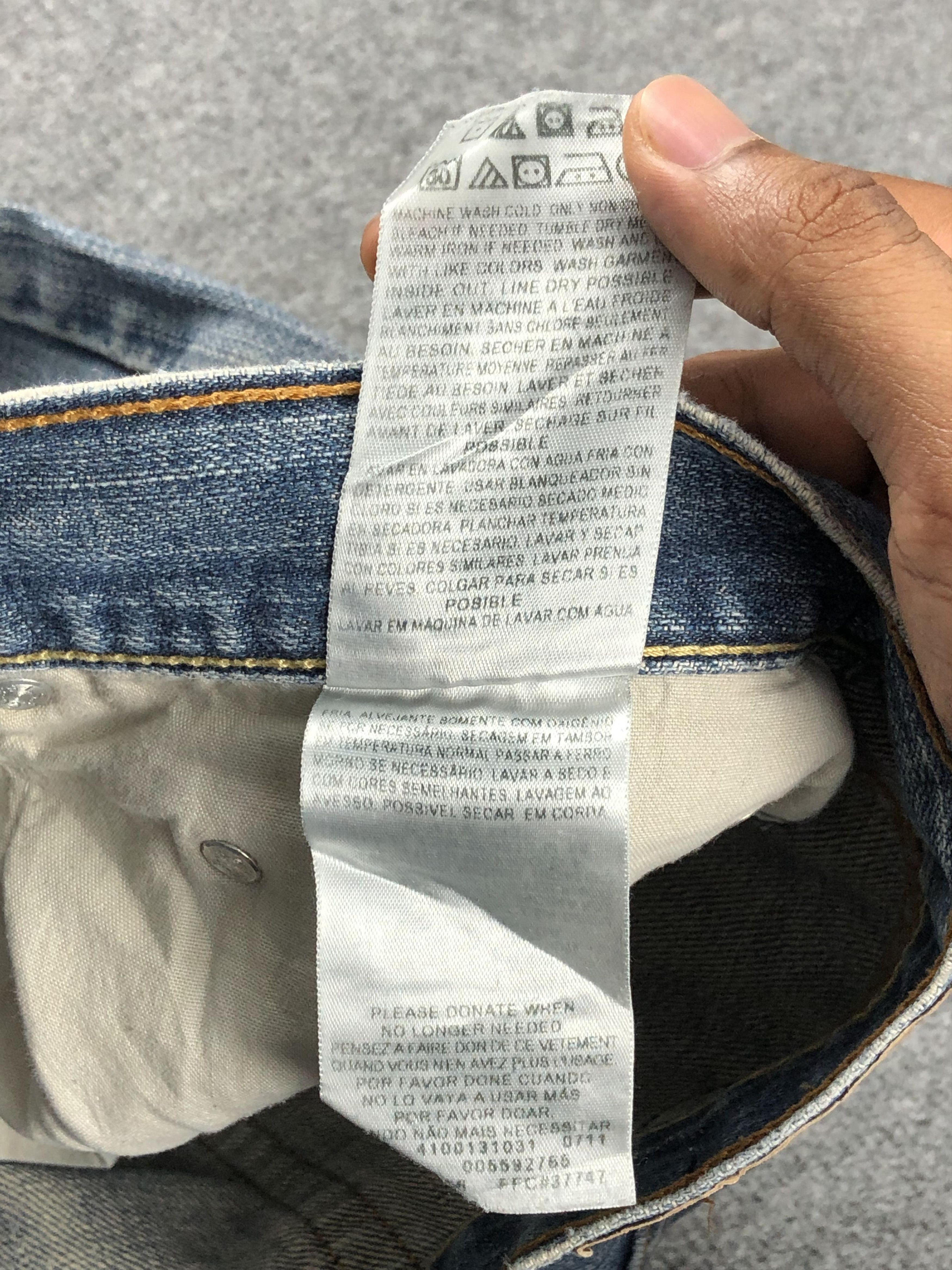 Levi's Vintage Levis 559 Faded Blue Jeans DP2272 Size US 36 / EU 52 - 9 Thumbnail