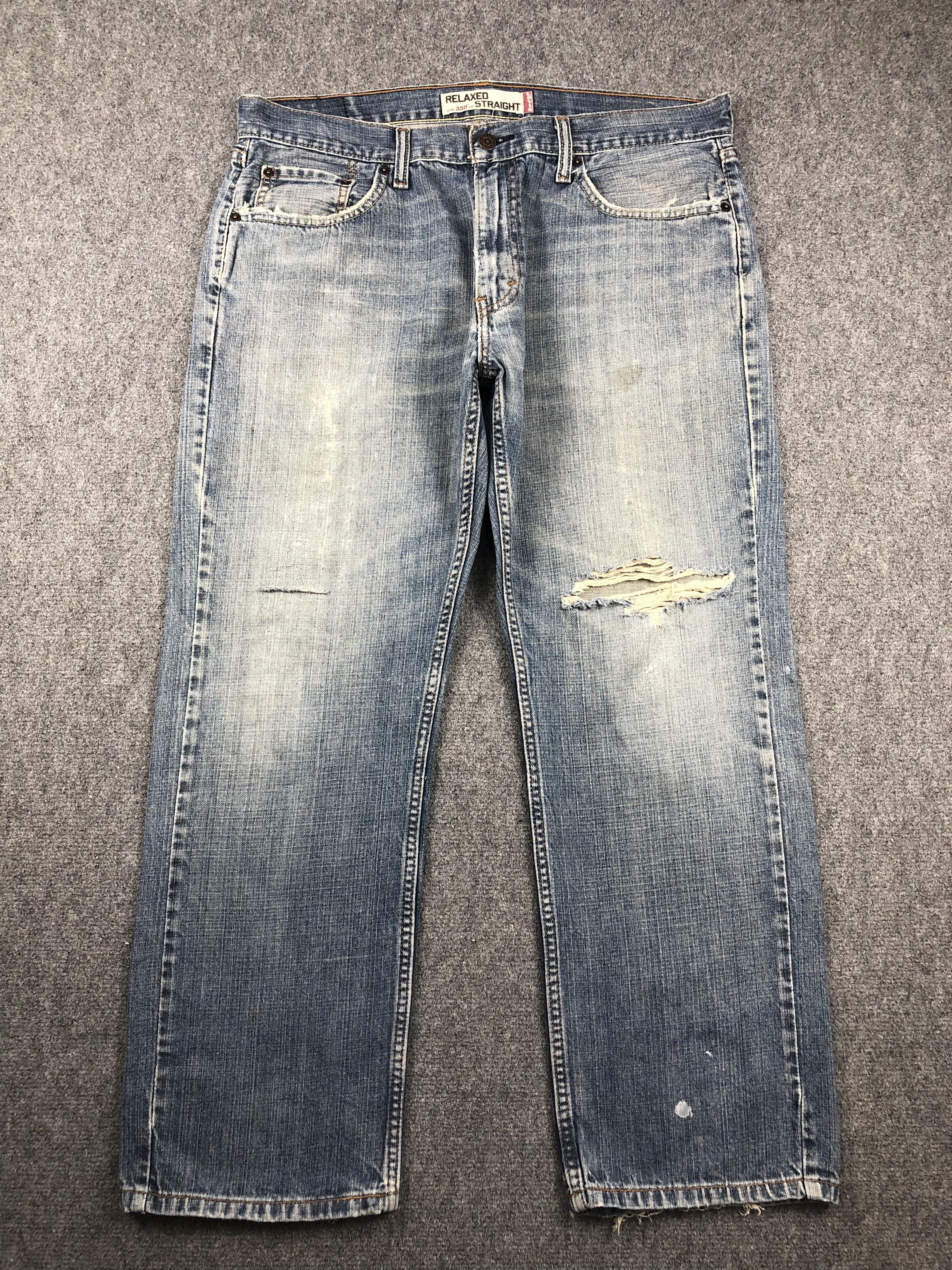 Levi's Vintage Levis 559 Faded Blue Jeans DP2272 Size US 36 / EU 52 - 1 Thumbnail