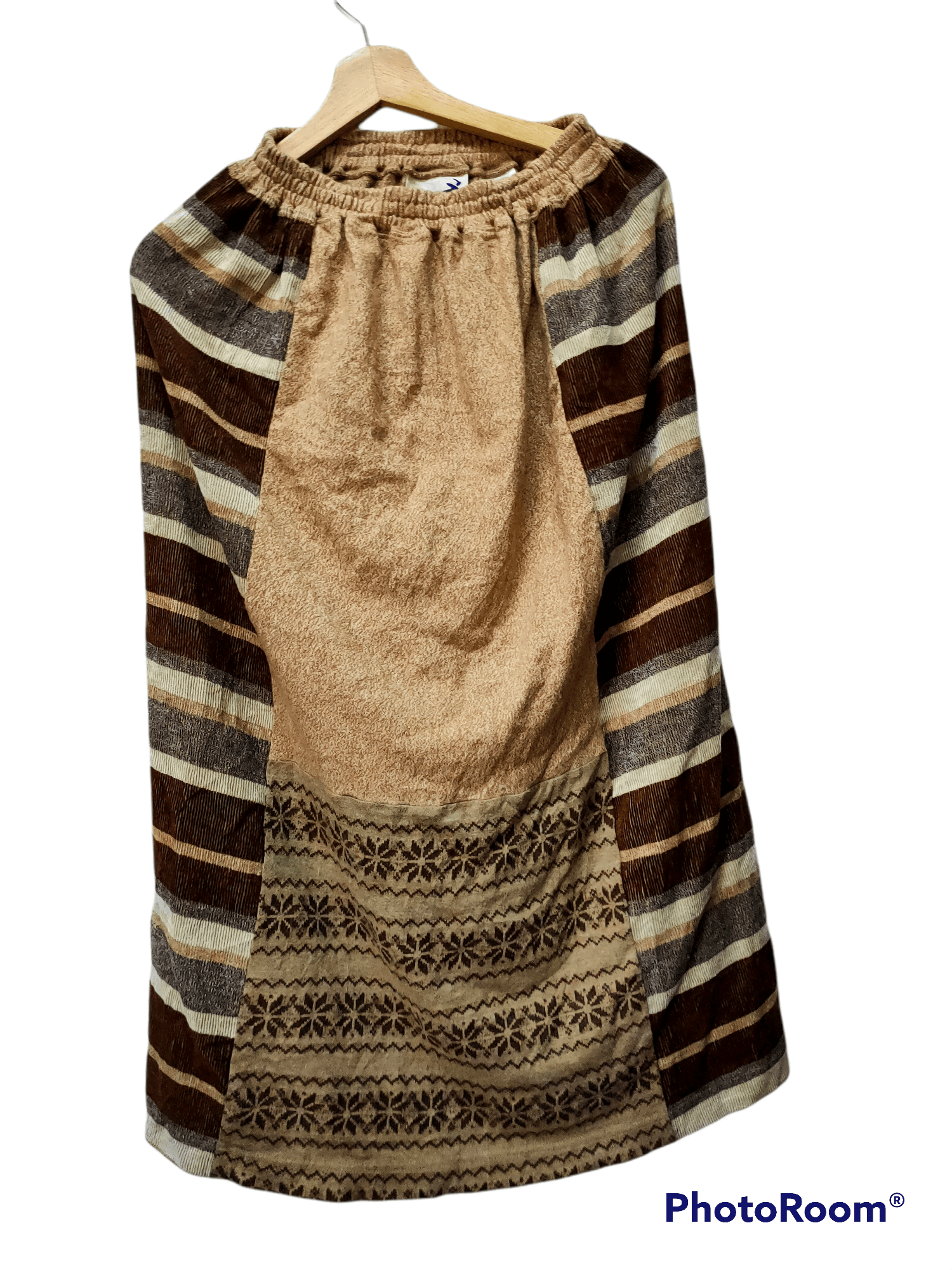 Issey Miyake Hai sporting gear issey miyake long skirt patchwork style Size 30" / US 8 / IT 44 - 1 Thumbnail
