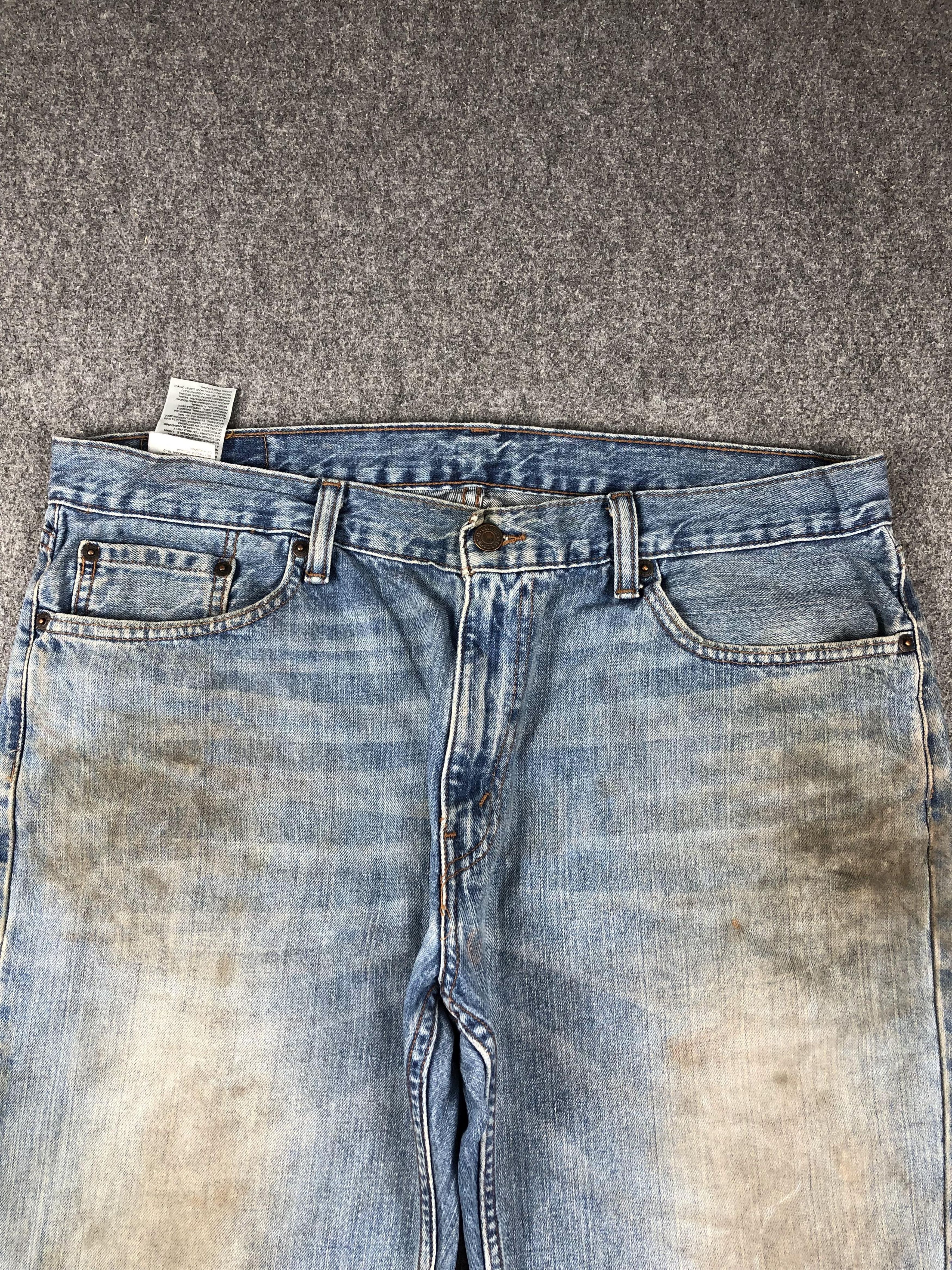 Levi's Vintage Levis 559 Faded Blue Jeans DP2273 Size US 38 / EU 54 - 2 Thumbnail