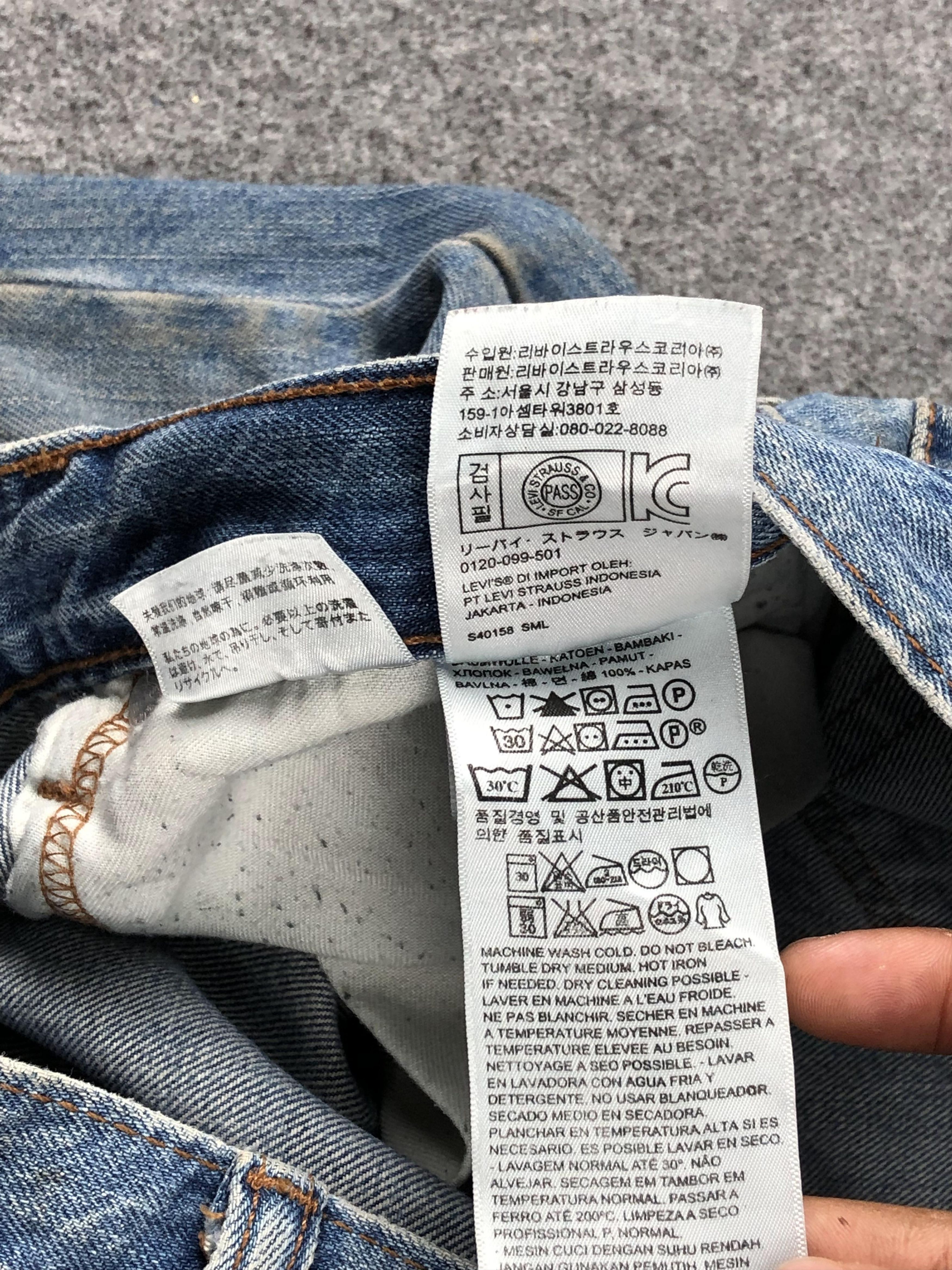 Levi's Vintage Levis 559 Faded Blue Jeans DP2273 Size US 38 / EU 54 - 7 Thumbnail