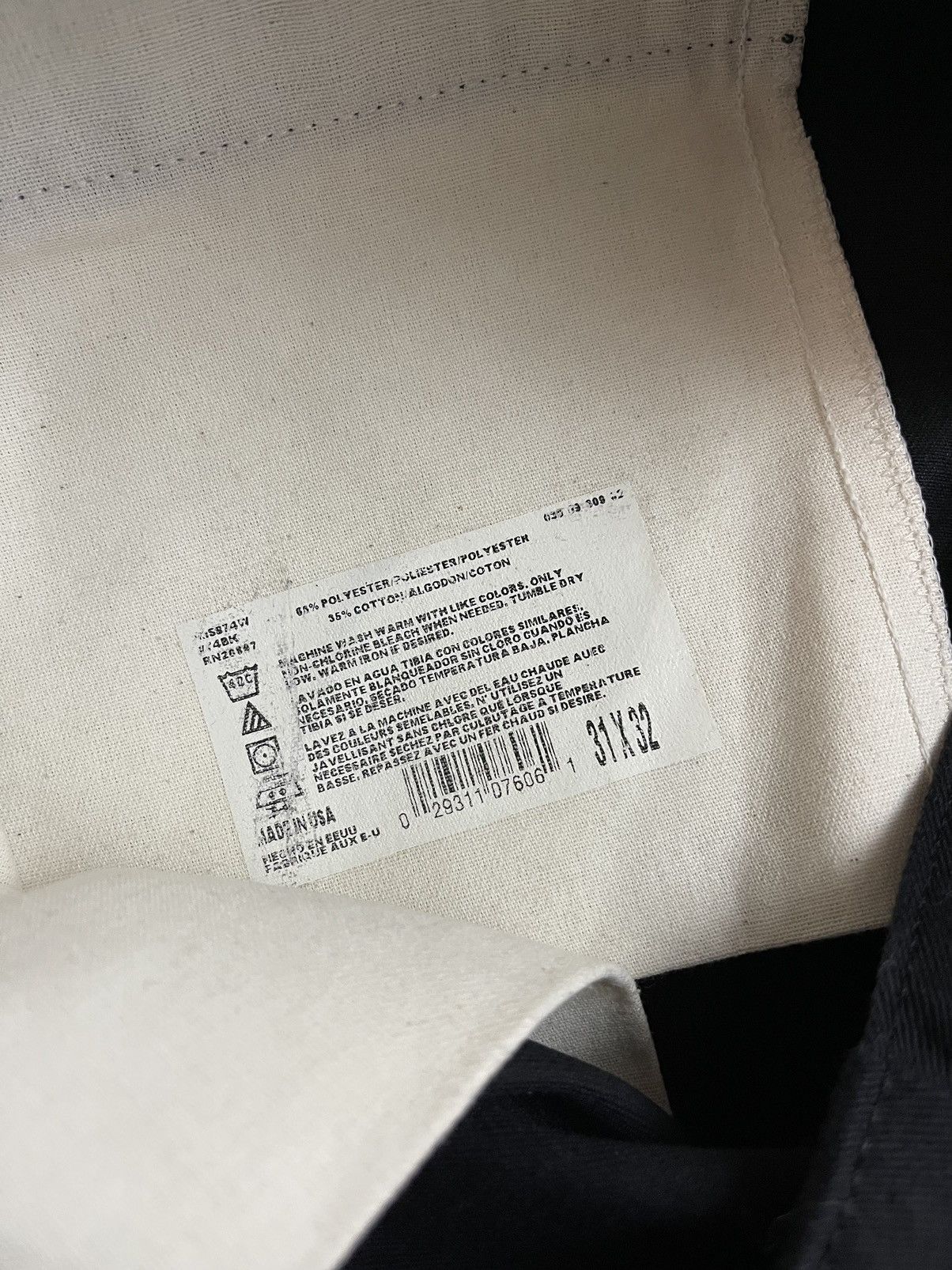 Dickies × Vintage Dickies 00s vintage minimalist work pants Size US 32 / EU 48 - 7 Thumbnail