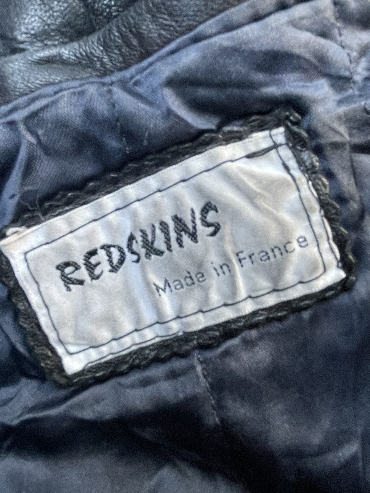 NFL × Vintage Vintage Redskins Leather Jacket Size US L / EU 52-54 / 3 - 13 Thumbnail