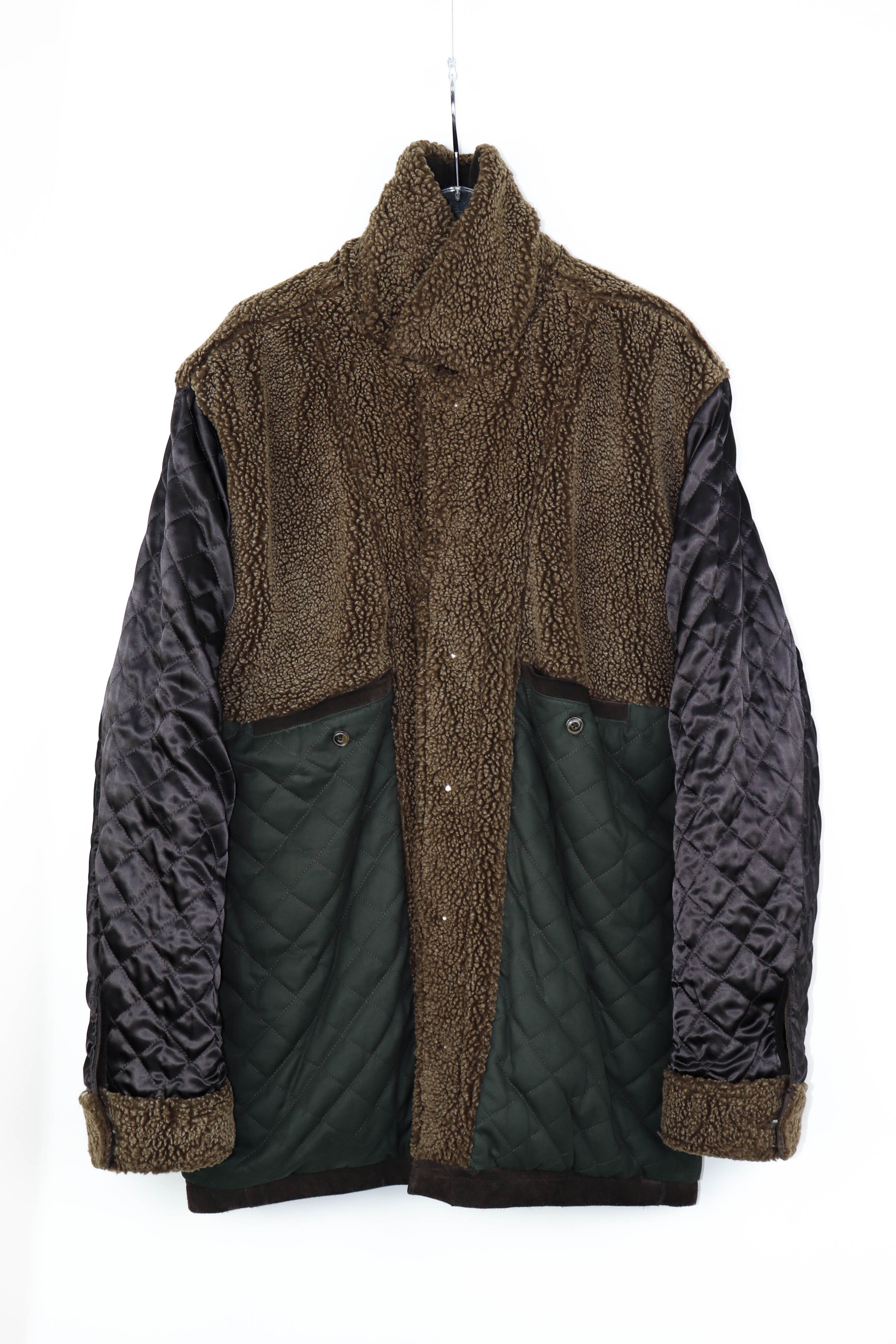Gap GAP Vintage Dark Brown Calf Suede Leather Sherpa Jacket Coat Size US L / EU 52-54 / 3 - 9 Thumbnail