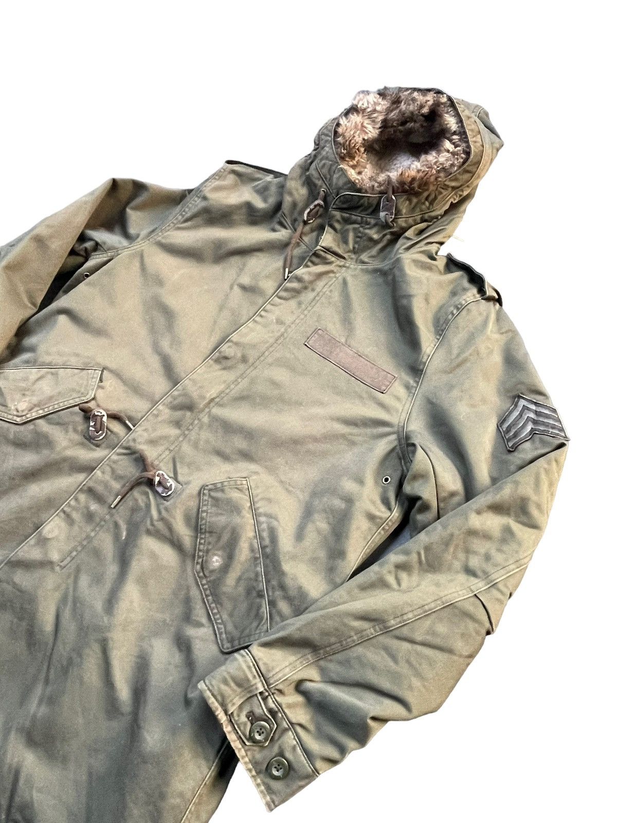 Japanese Brand GU Japan Military Style Parka Jacket Size US L / EU 52-54 / 3 - 2 Thumbnail
