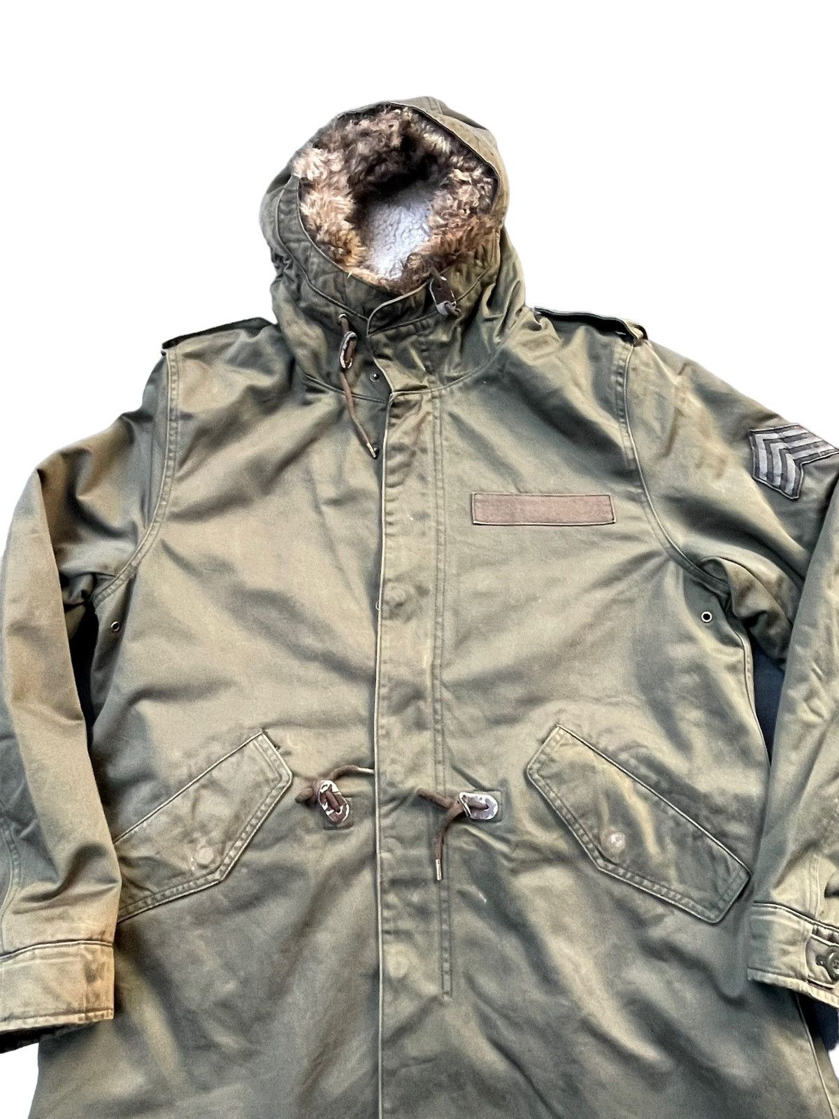 Japanese Brand GU Japan Military Style Parka Jacket Size US L / EU 52-54 / 3 - 3 Thumbnail