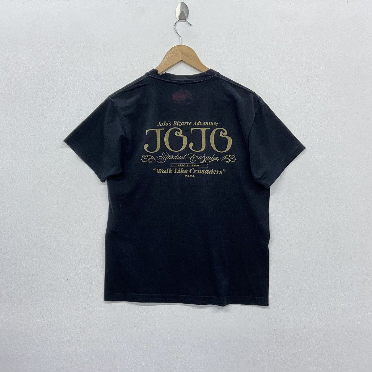 Anime × Cartoon Network × Japanese Brand Rare!! JOJO BIZARRE ADVENTURE Stardust Crusaders tee Size US M / EU 48-50 / 2 - 8 Thumbnail