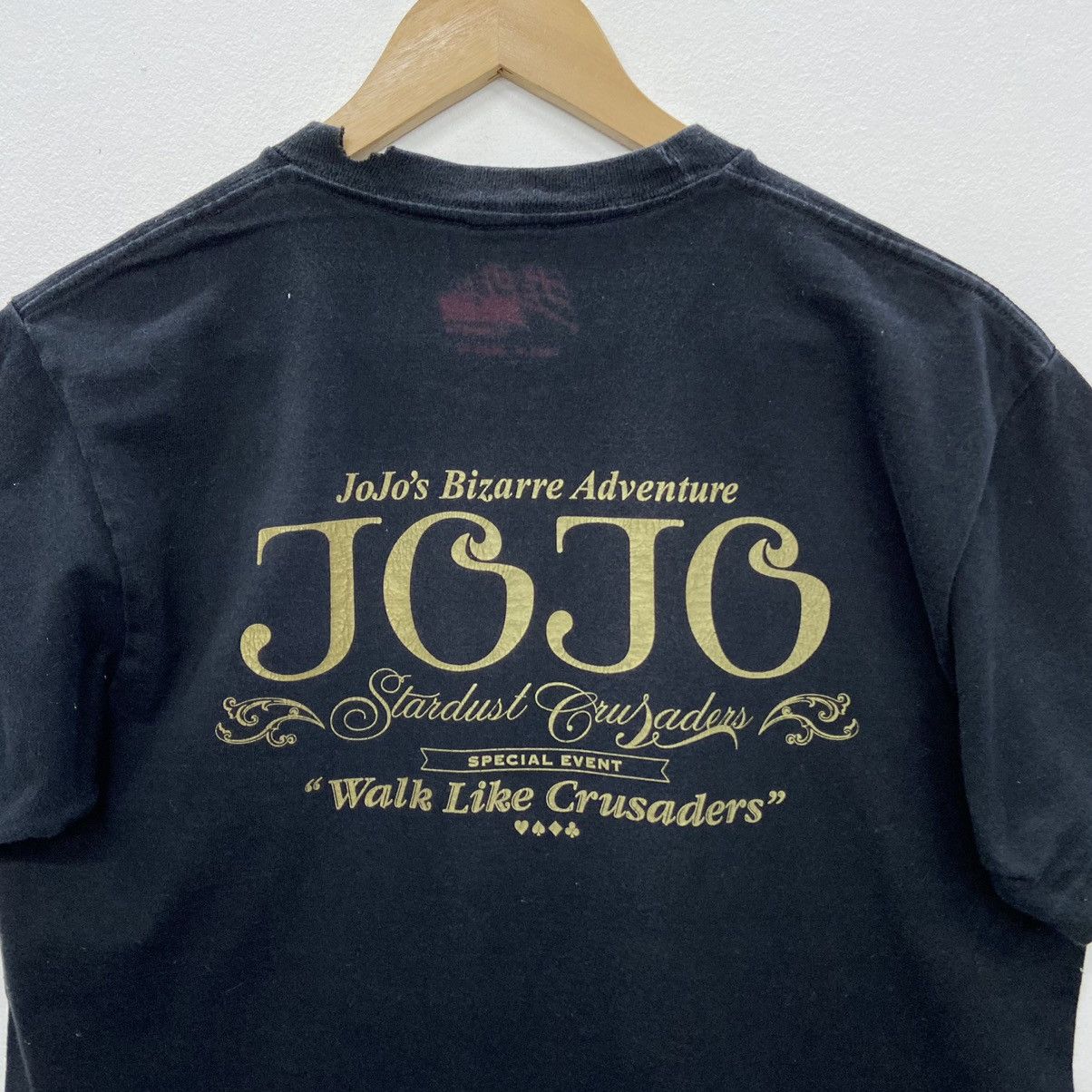 Anime × Cartoon Network × Japanese Brand Rare!! JOJO BIZARRE ADVENTURE Stardust Crusaders tee Size US M / EU 48-50 / 2 - 9 Thumbnail