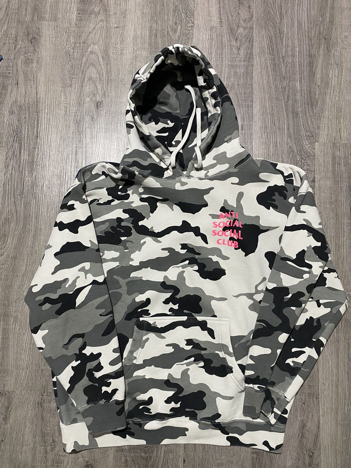 Anti Social Social Club Anti Social Social Club Snow Camo Hoodie Grailed