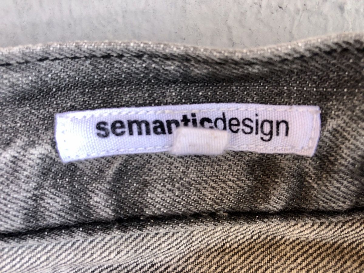 Band Tees × Japanese Brand Semantic Design Punk Style Distress Jeans Size US 33 - 11 Thumbnail