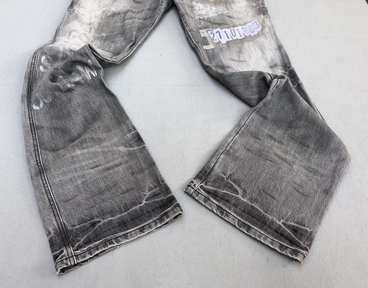 Band Tees × Japanese Brand Semantic Design Punk Style Distress Jeans Size US 33 - 5 Thumbnail