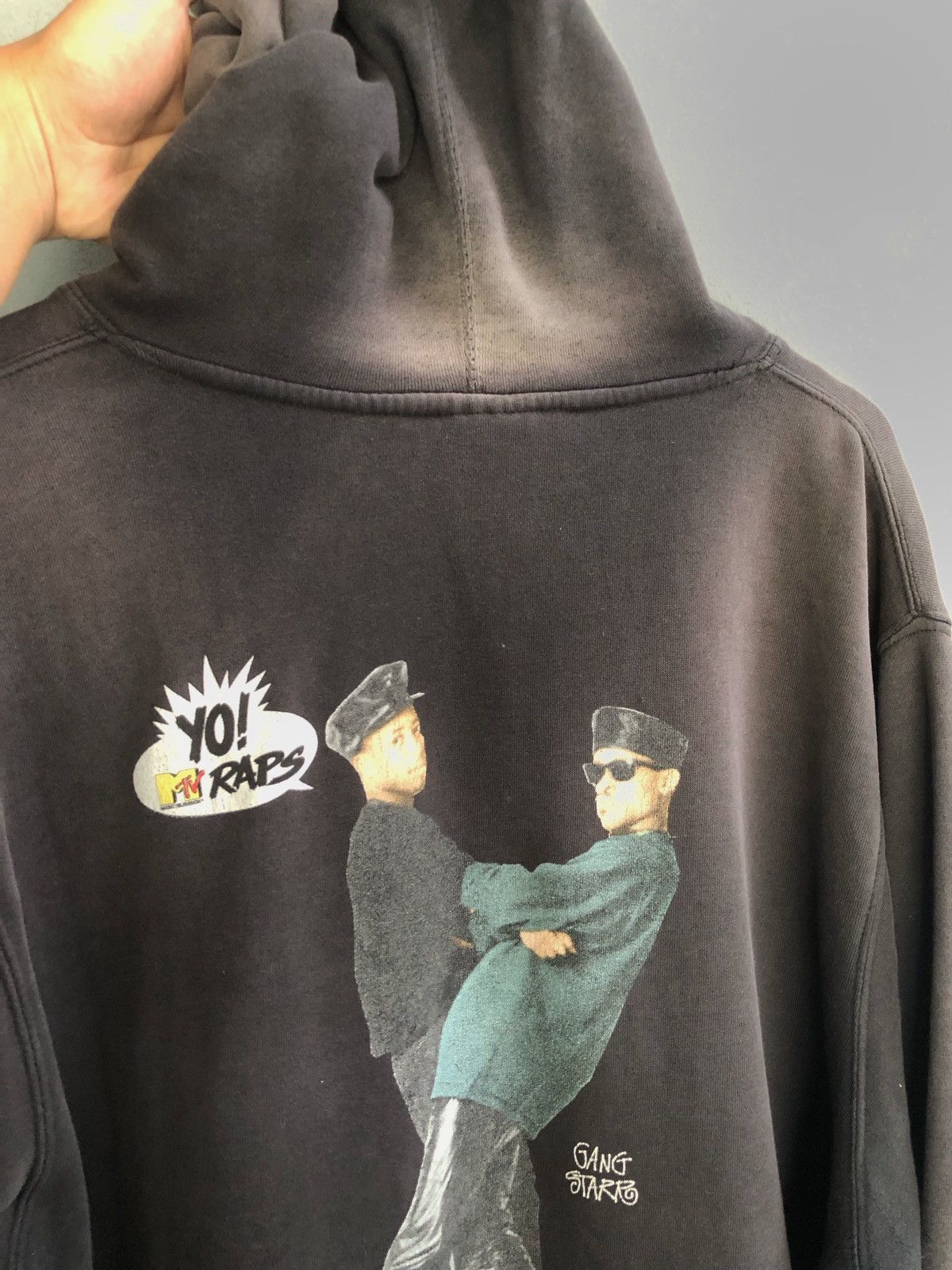 Stussy 🚨SEND OFFER🚨Stussy Hoodie Distressed GANGSTARR MTV Size US XL / EU 56 / 4 - 7 Thumbnail