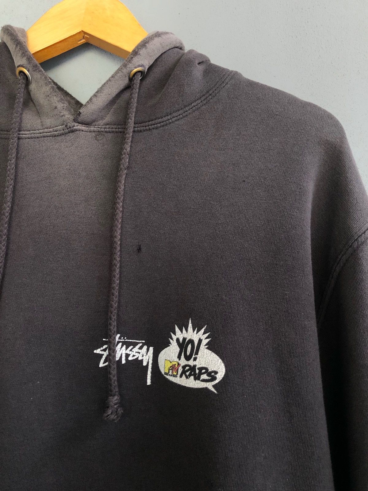 Stussy 🚨SEND OFFER🚨Stussy Hoodie Distressed GANGSTARR MTV Size US XL / EU 56 / 4 - 12 Thumbnail