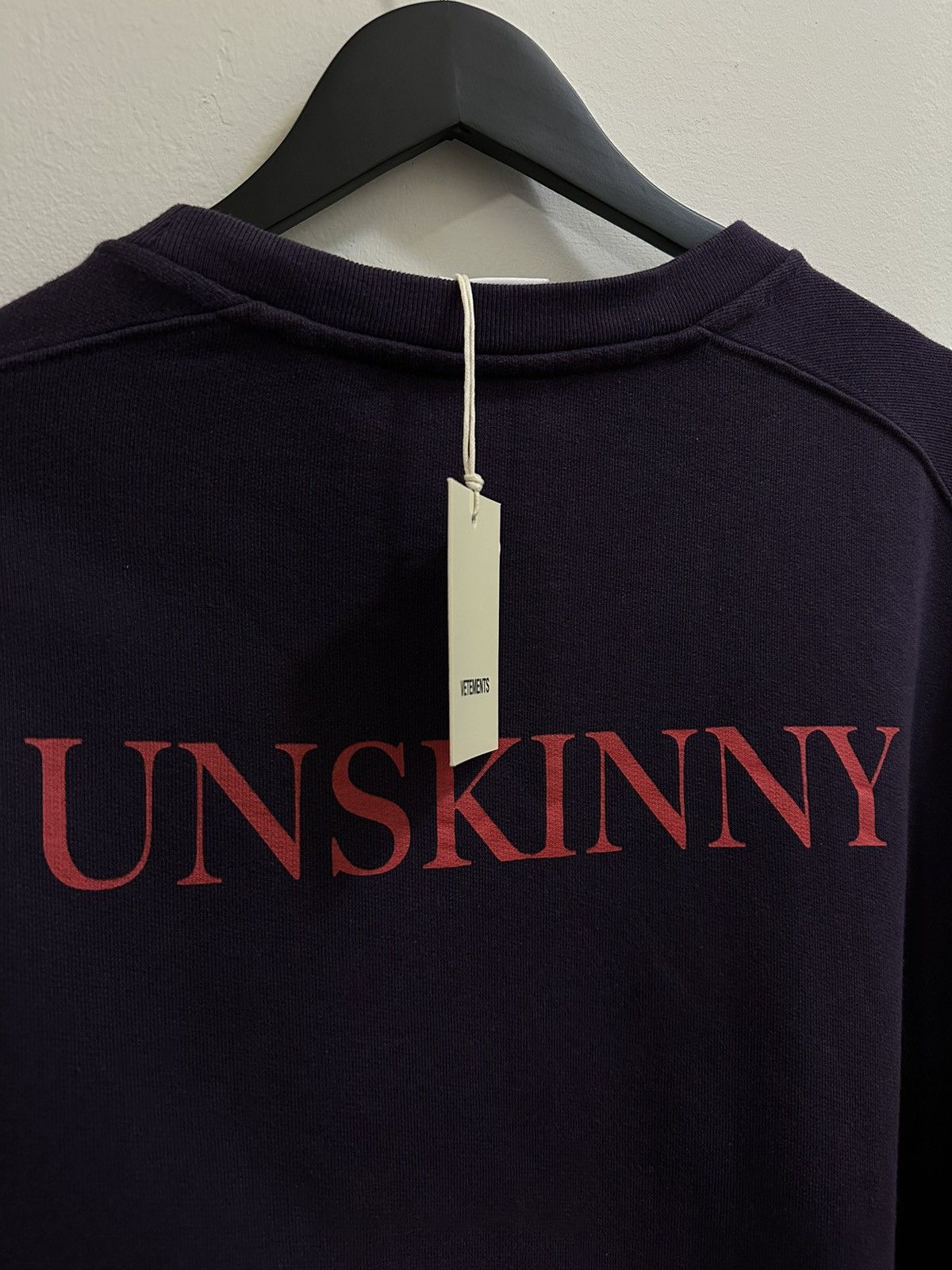 Vetements 🔥Brand New Vetements Oversized Unskinny Purple Sweatshirt Size US S / EU 44-46 / 1 - 2 Thumbnail