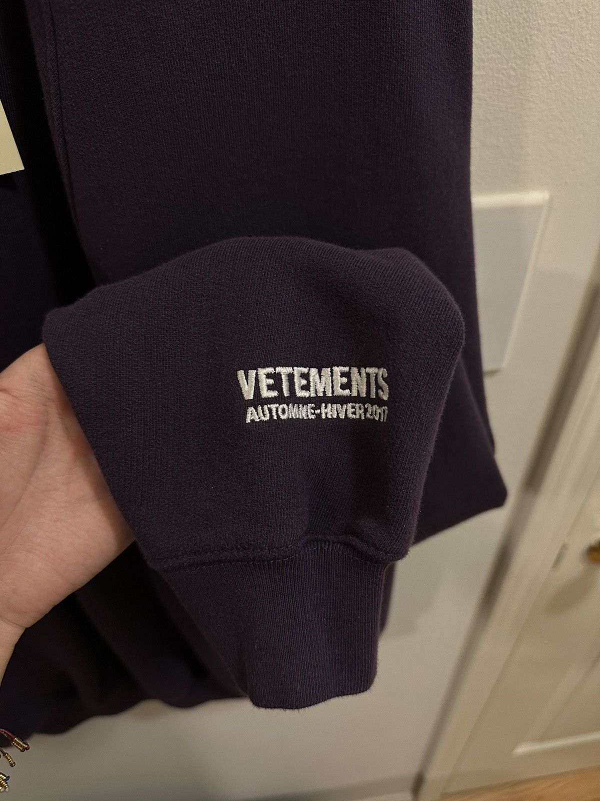 Vetements 🔥Brand New Vetements Oversized Unskinny Purple Sweatshirt Size US S / EU 44-46 / 1 - 4 Thumbnail