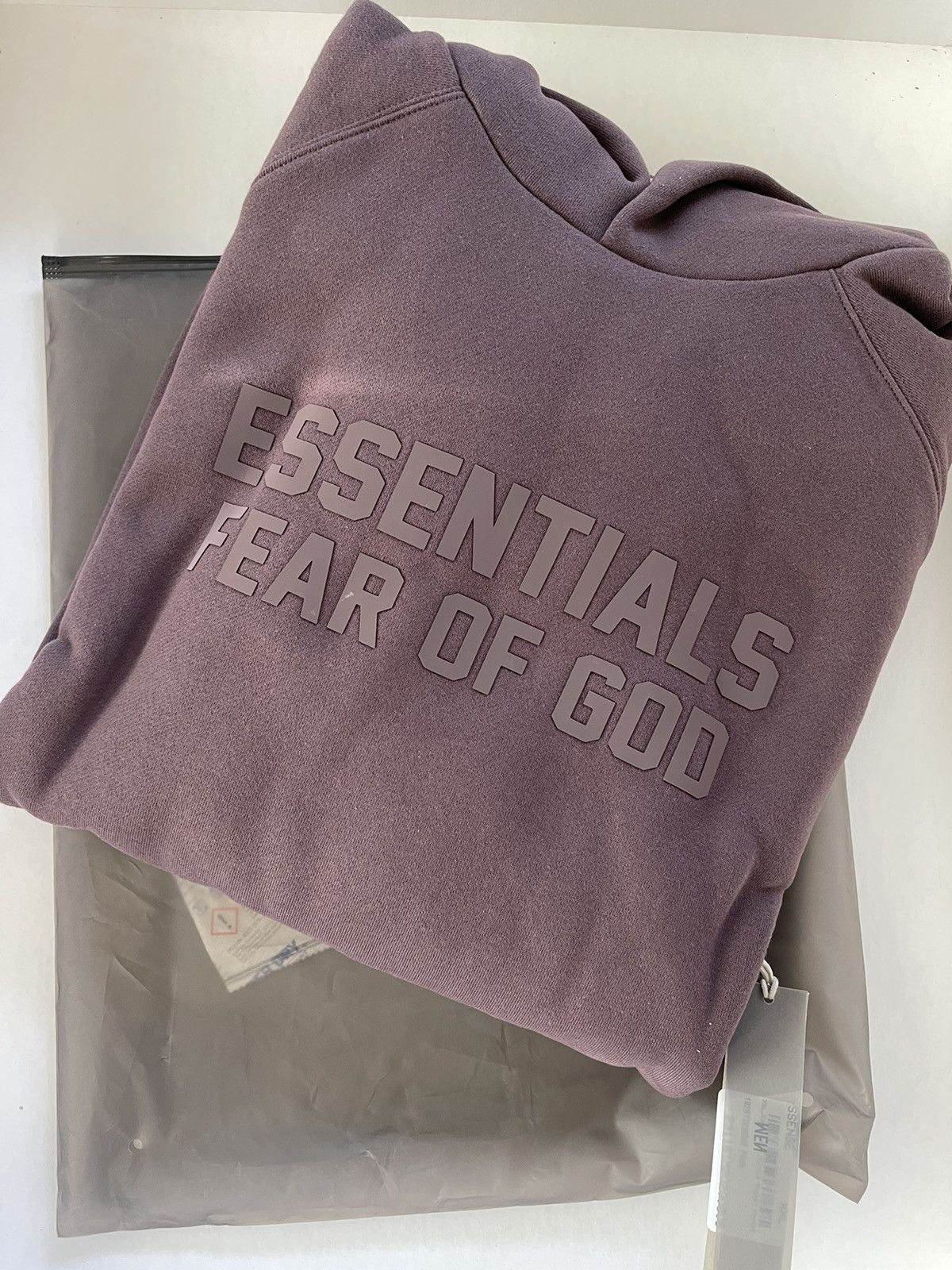 FOG × Fear of God × Pacsun FOG - Essentials Fear Of God Plum SS23 Hoodie Size (X-Large) Size US XL / EU 56 / 4 - 4 Thumbnail