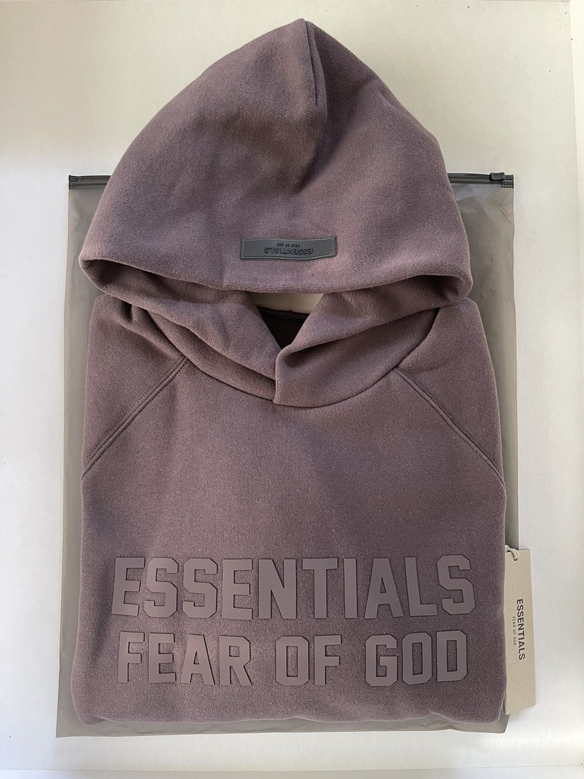 FOG × Fear of God × Pacsun FOG - Essentials Fear Of God Plum SS23 Hoodie Size (X-Large) Size US XL / EU 56 / 4 - 3 Thumbnail