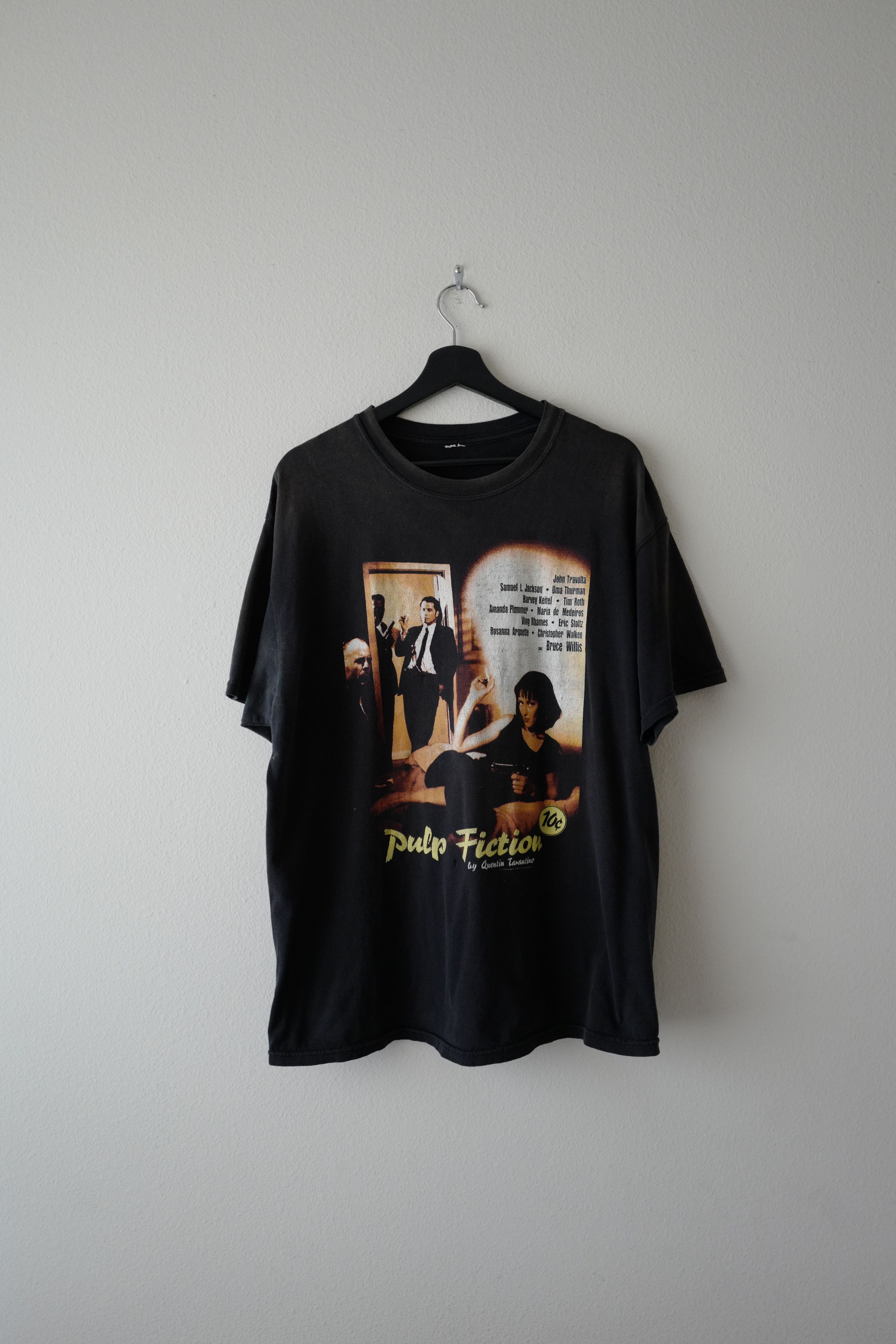 image of Vintage Og Miramax Pulp Fiction (By Quentin Tarantino) Tee in Black, Men's (Size XL)