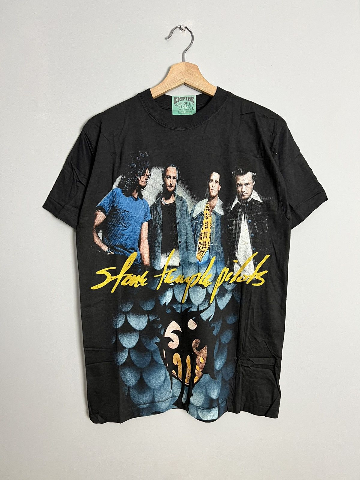 image of Vintage 90's Stone Temple Pilots Tour Tee in White, Men's (Size Large)