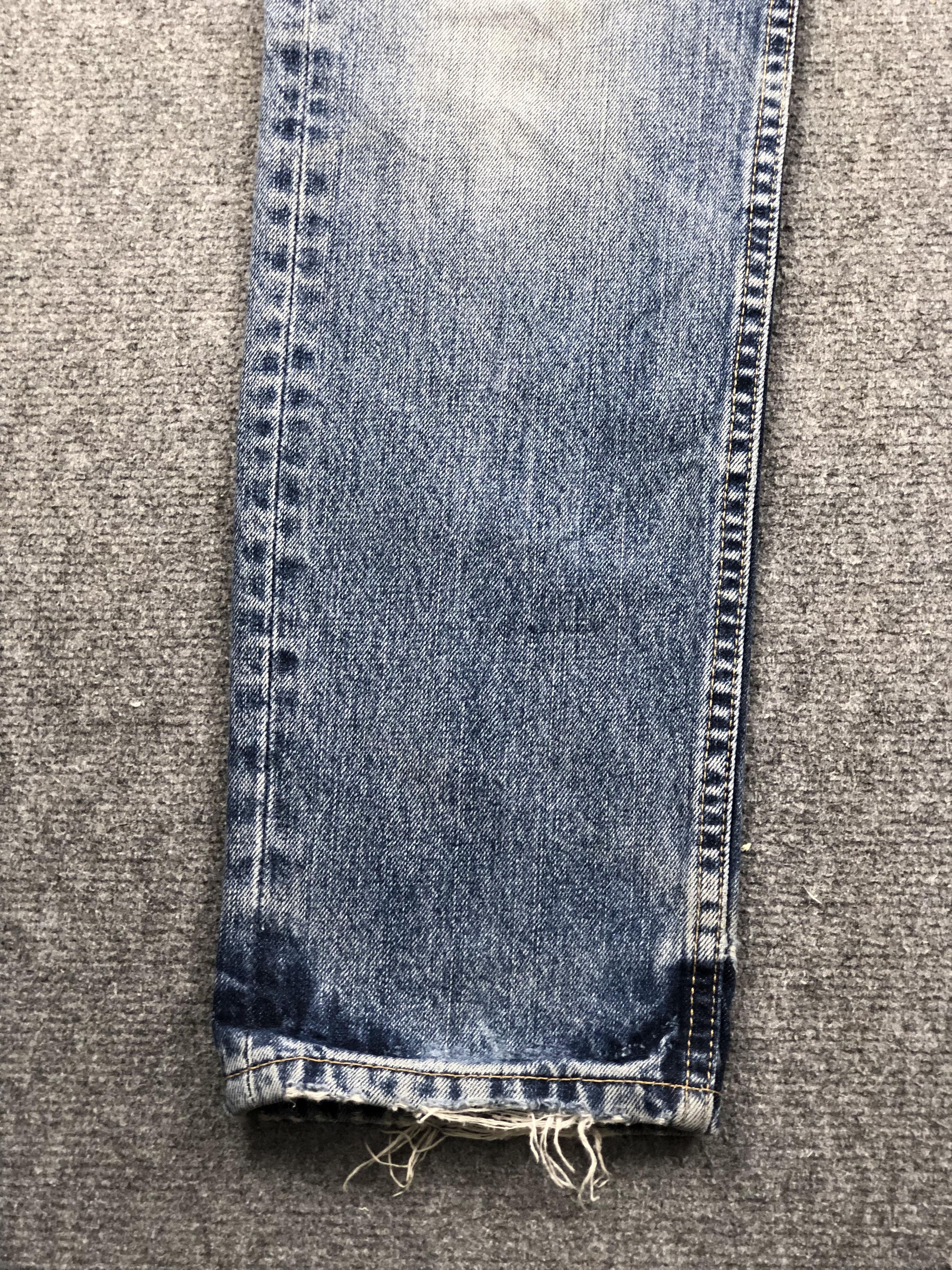 Levi's Vintage Distressed Levis 511 Faded Blue Jeans DP2274 Size US 32 / EU 48 - 14 Thumbnail