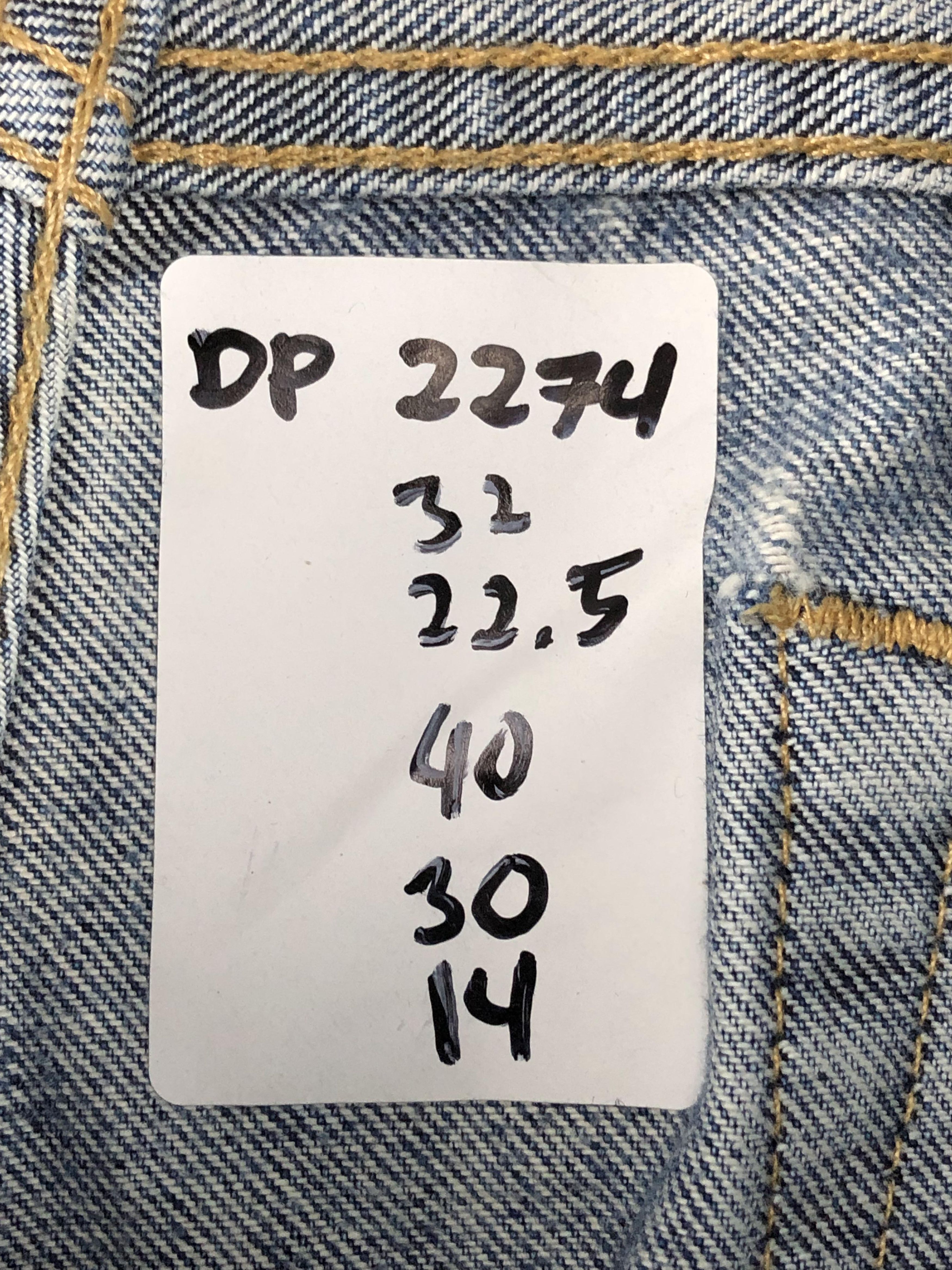 Levi's Vintage Distressed Levis 511 Faded Blue Jeans DP2274 Size US 32 / EU 48 - 23 Thumbnail