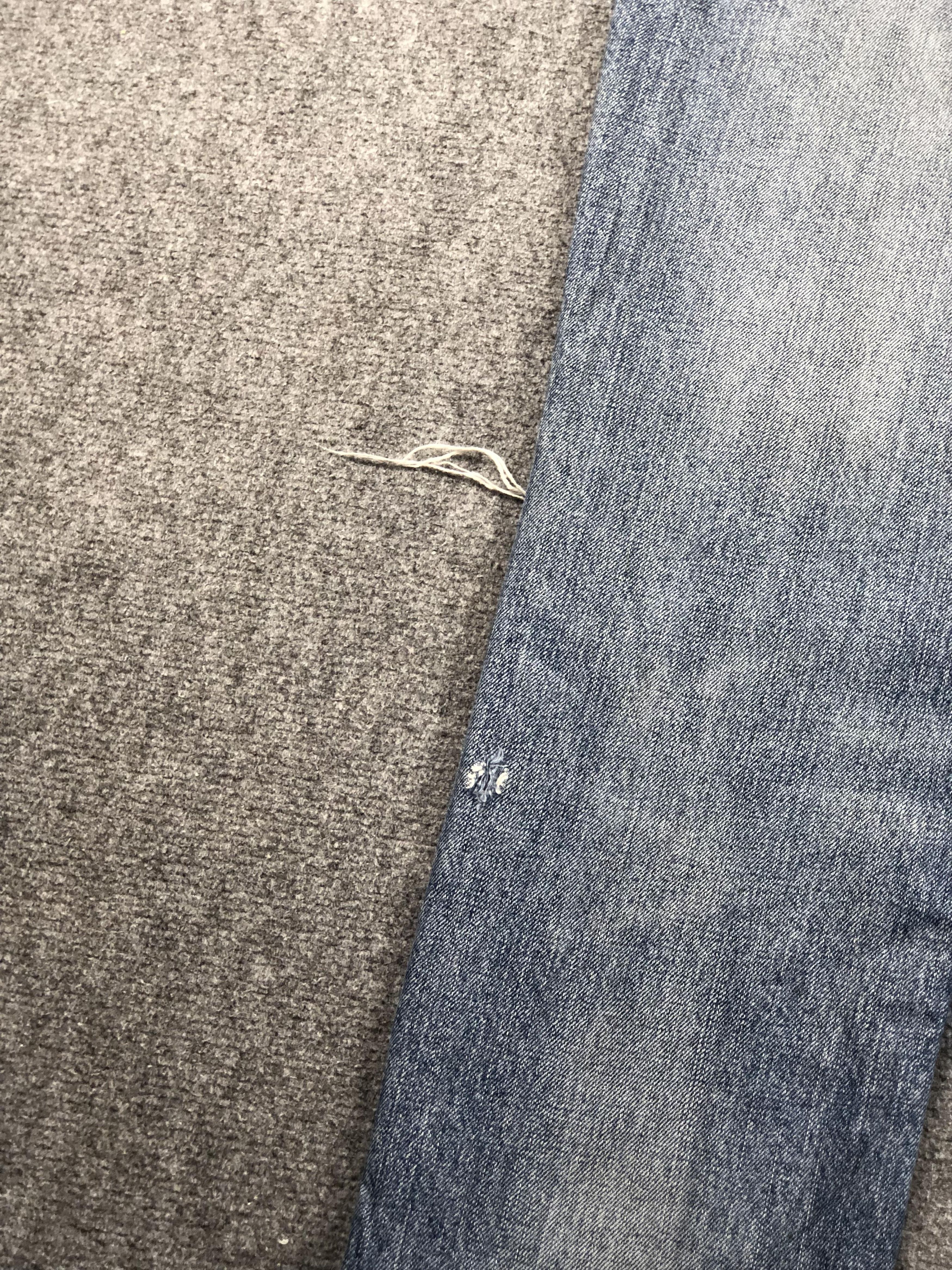 Levi's Vintage Distressed Levis 511 Faded Blue Jeans DP2274 Size US 32 / EU 48 - 20 Thumbnail