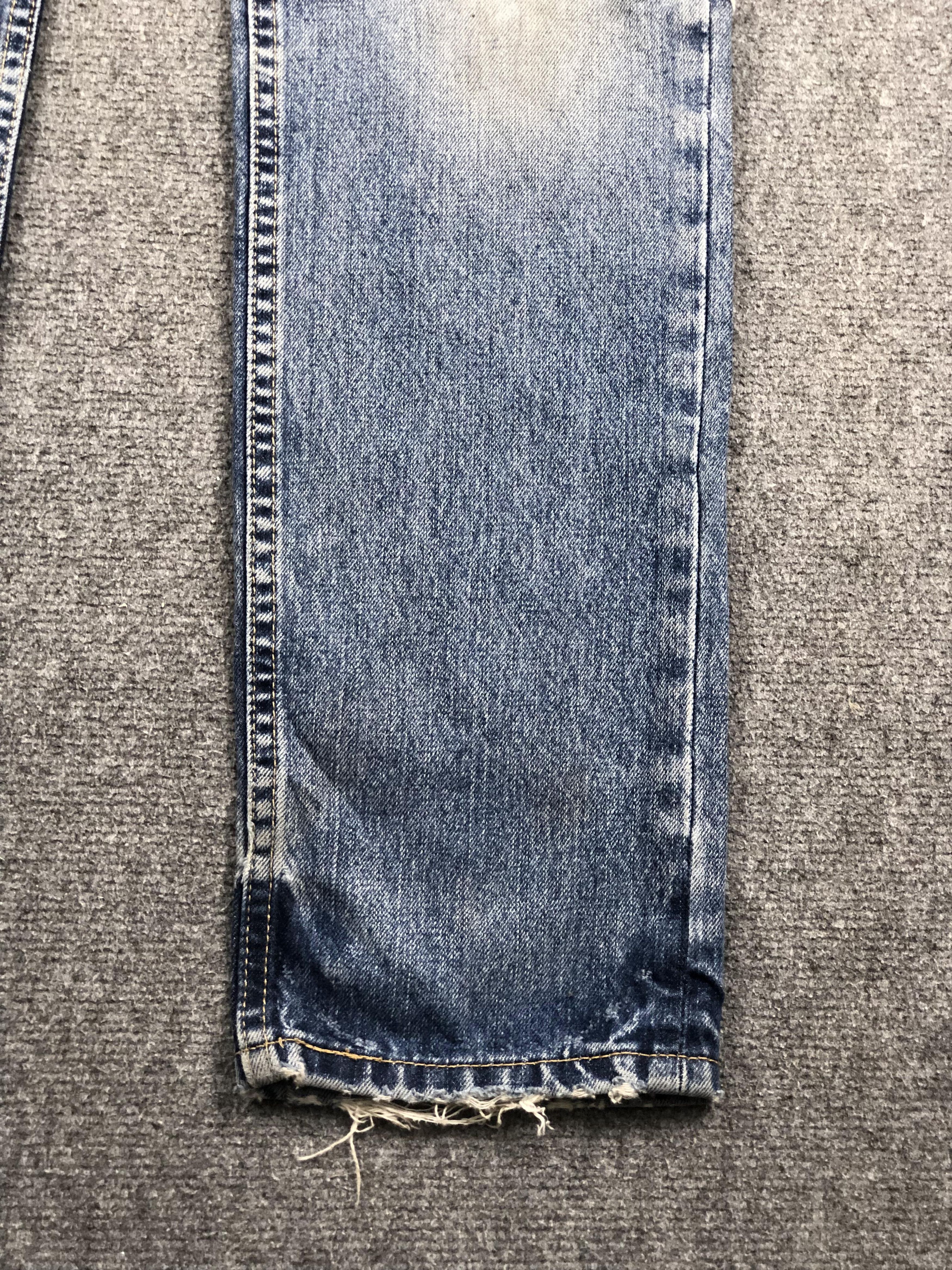 Levi's Vintage Distressed Levis 511 Faded Blue Jeans DP2274 Size US 32 / EU 48 - 13 Thumbnail