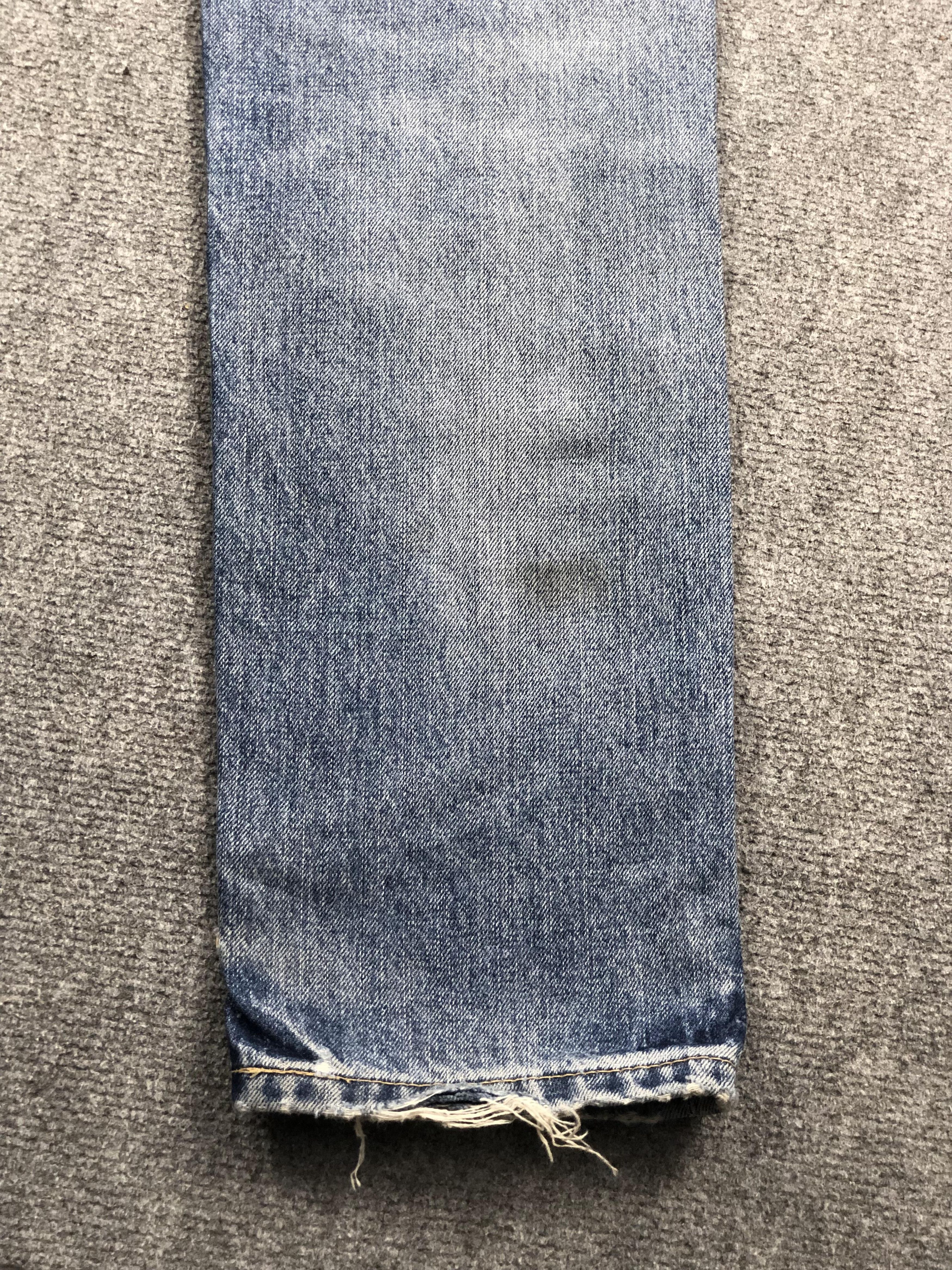 Levi's Vintage Distressed Levis 511 Faded Blue Jeans DP2274 Size US 32 / EU 48 - 21 Thumbnail