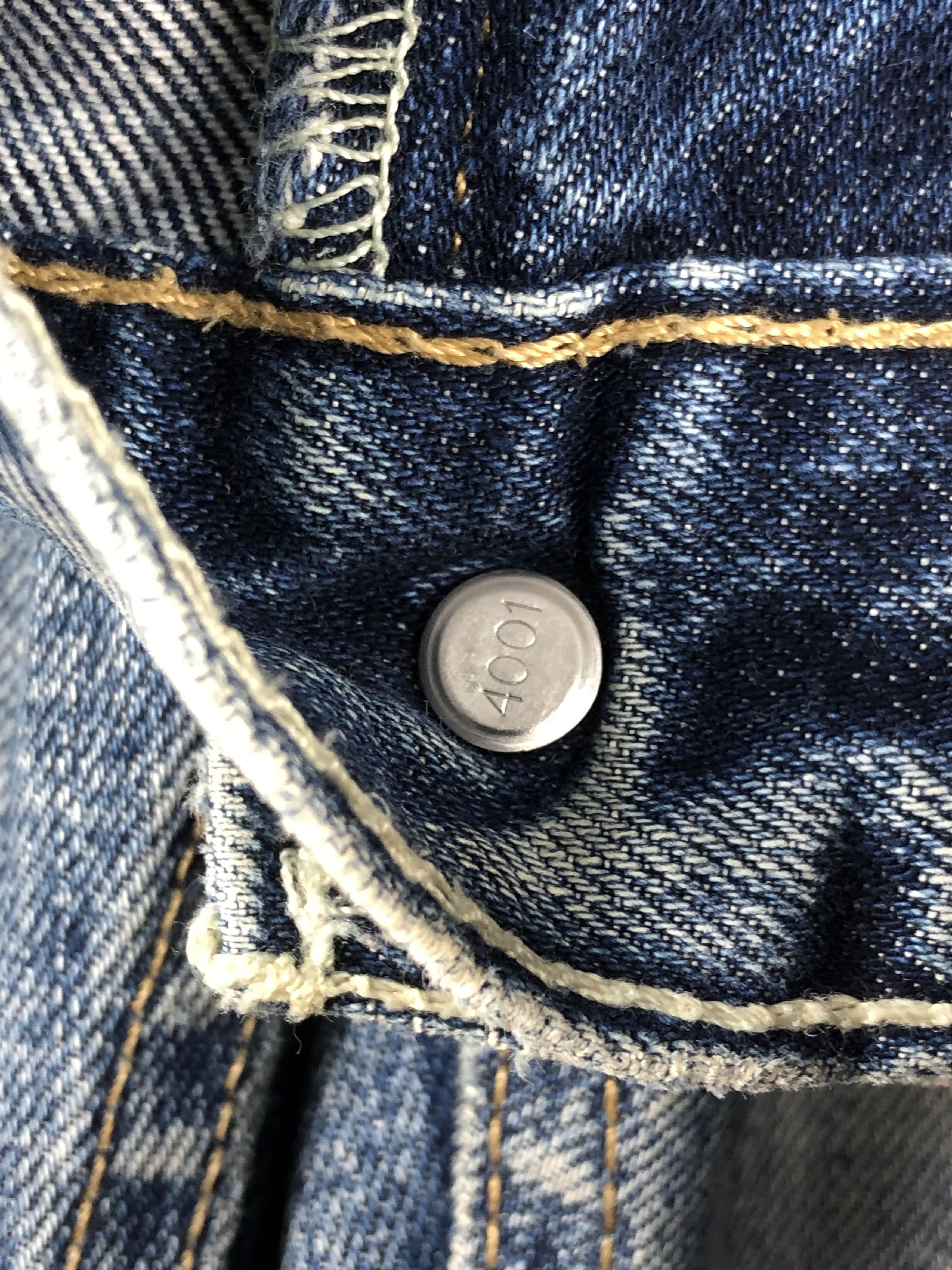 Levi's Vintage Distressed Levis 511 Faded Blue Jeans DP2274 Size US 32 / EU 48 - 17 Thumbnail