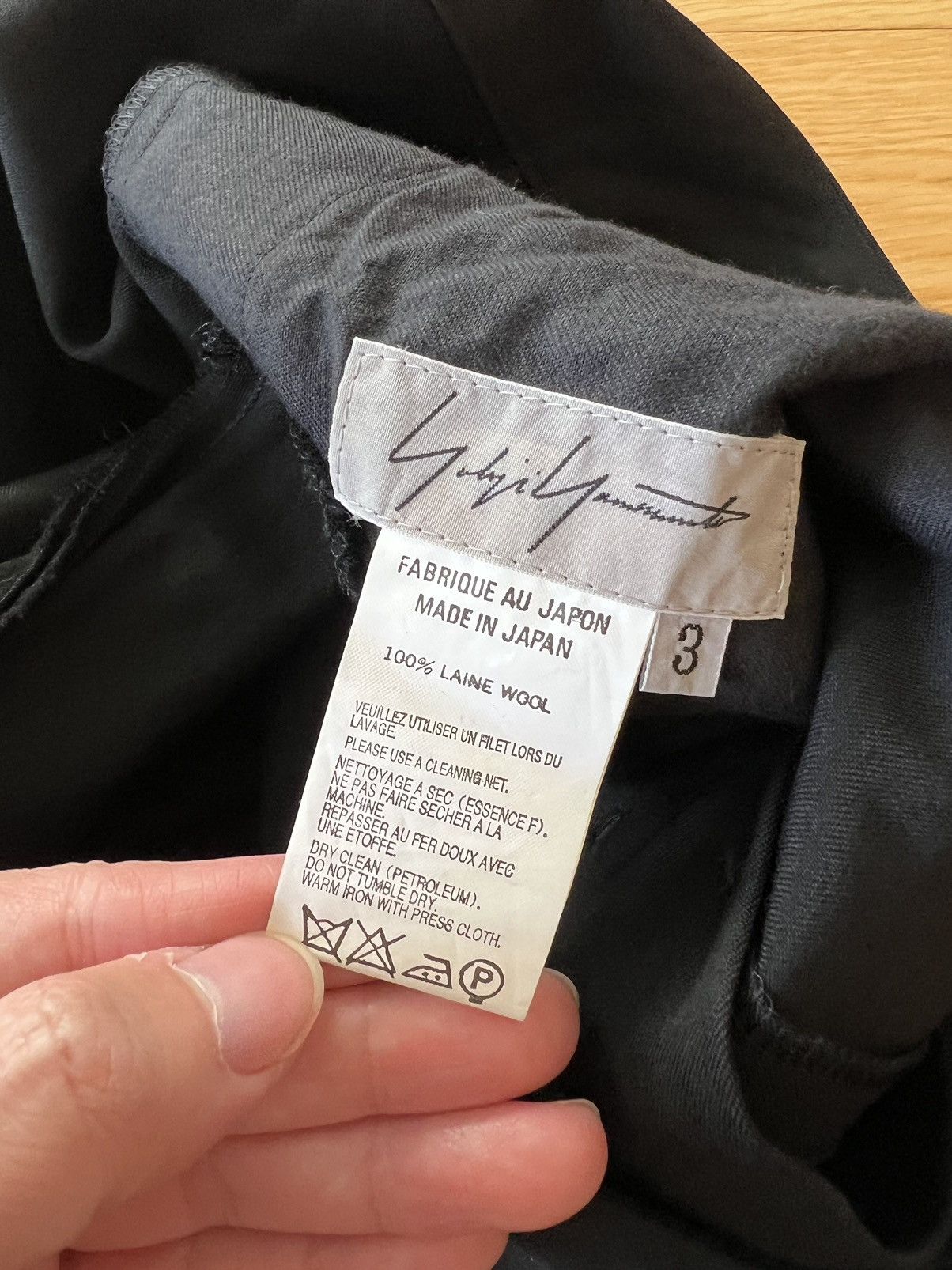 Yohji Yamamoto Yohji Yamamoto Side Zippered Flared Trousers Size US 30 / EU 46 - 5 Thumbnail