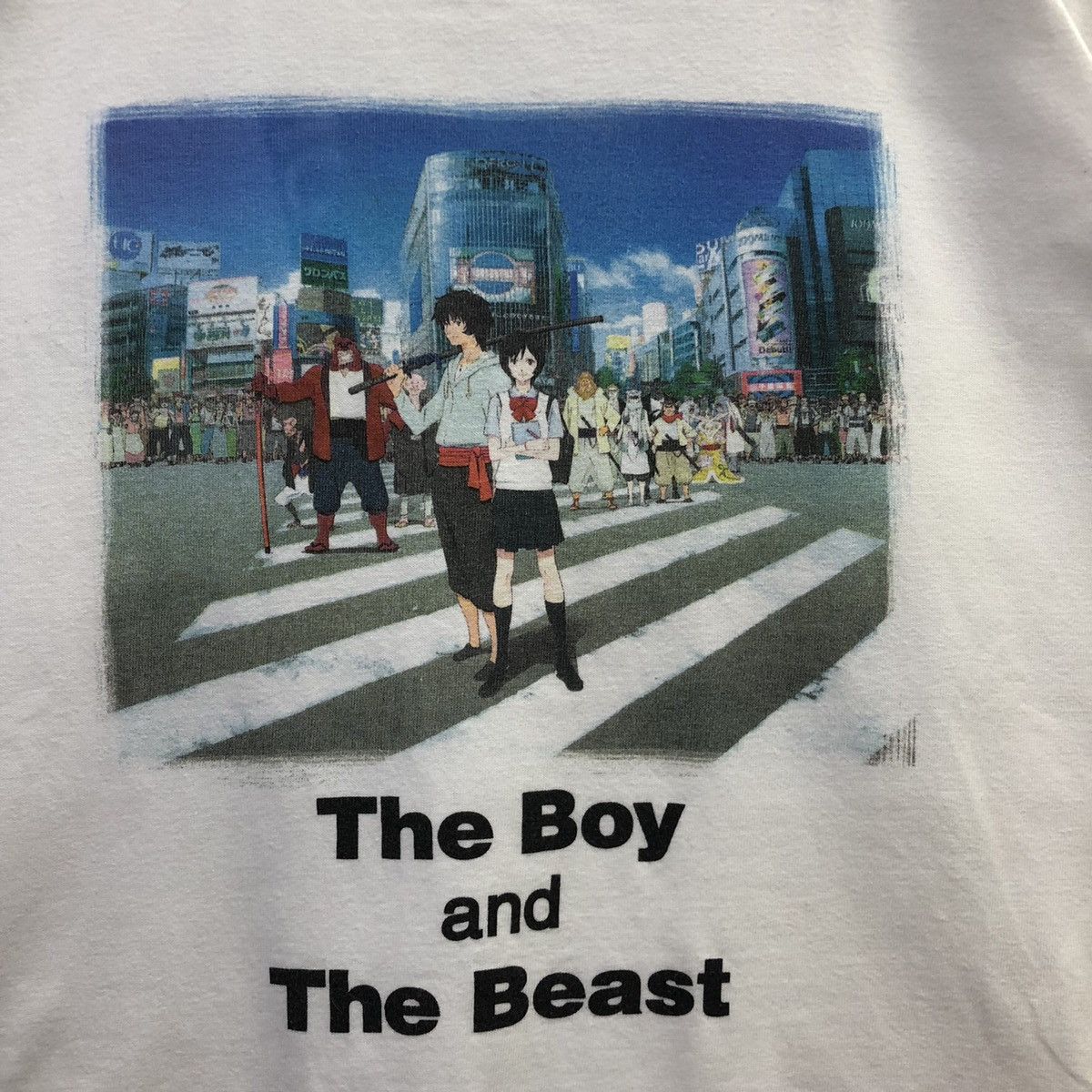 ‘Rare!! The Boy and The Beast Anime Movie T-shirt