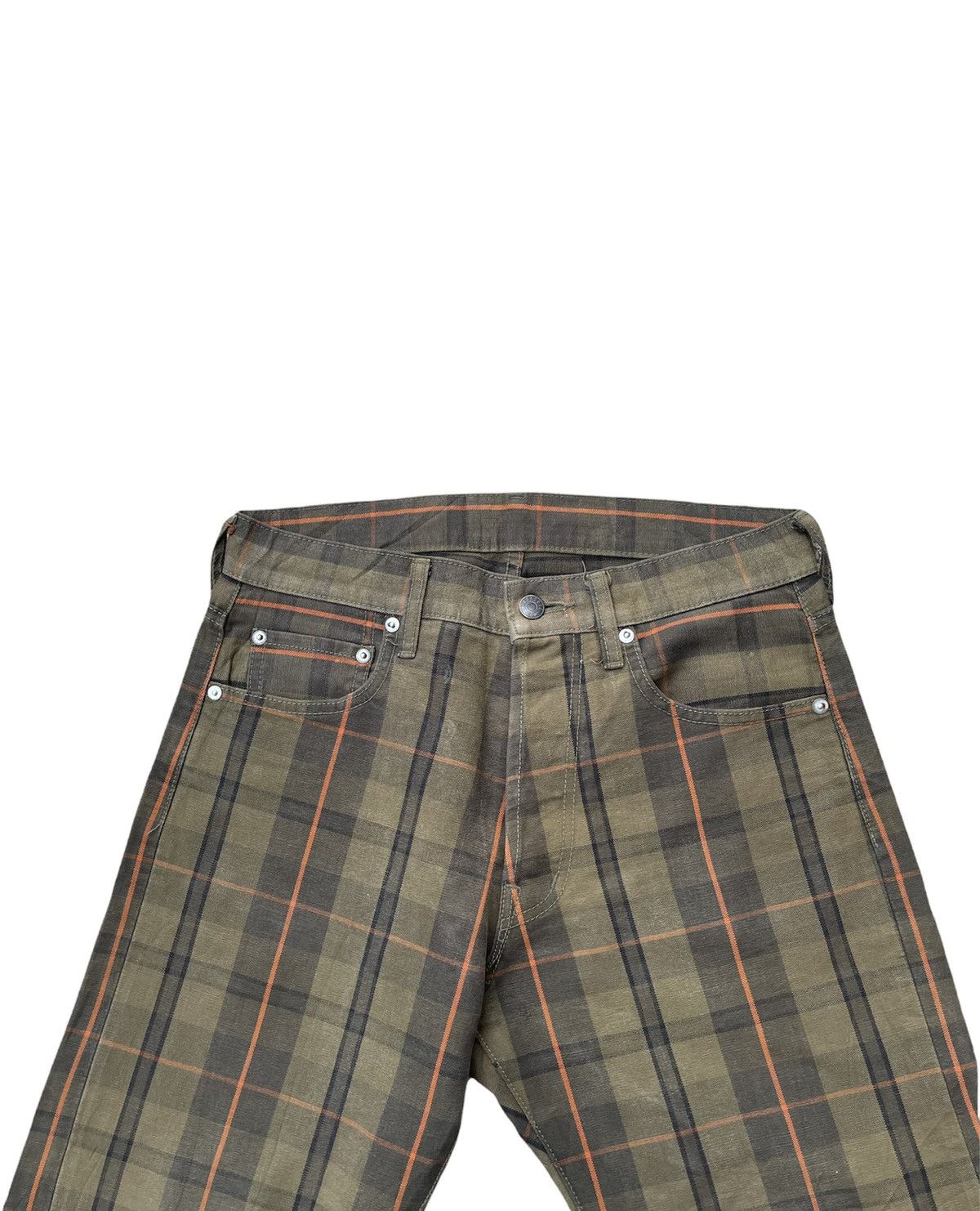 ABAHOUSE × Japanese Brand × Vintage Abahouse Vintage Checkered Denim Size US 30 / EU 46 - 4 Thumbnail