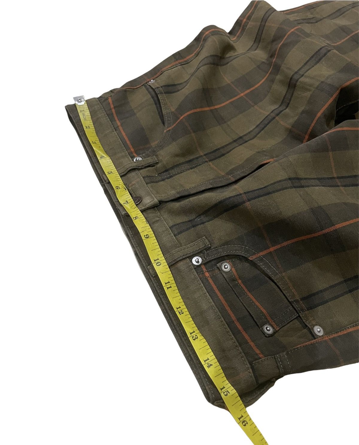 ABAHOUSE × Japanese Brand × Vintage Abahouse Vintage Checkered Denim Size US 30 / EU 46 - 11 Thumbnail