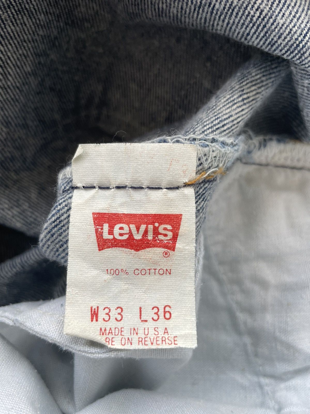 Levi's Vintage Levi’s 501XX 1992 Usa Denim Size US 32 / EU 48 - 11 Thumbnail