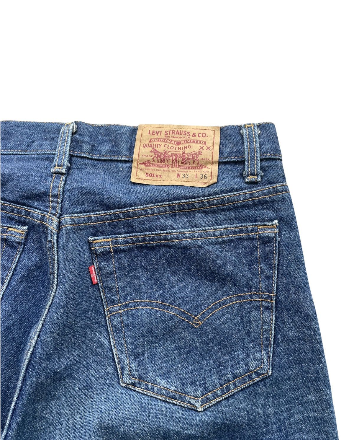 Levi's Vintage Levi’s 501XX 1992 Usa Denim Size US 32 / EU 48 - 7 Thumbnail