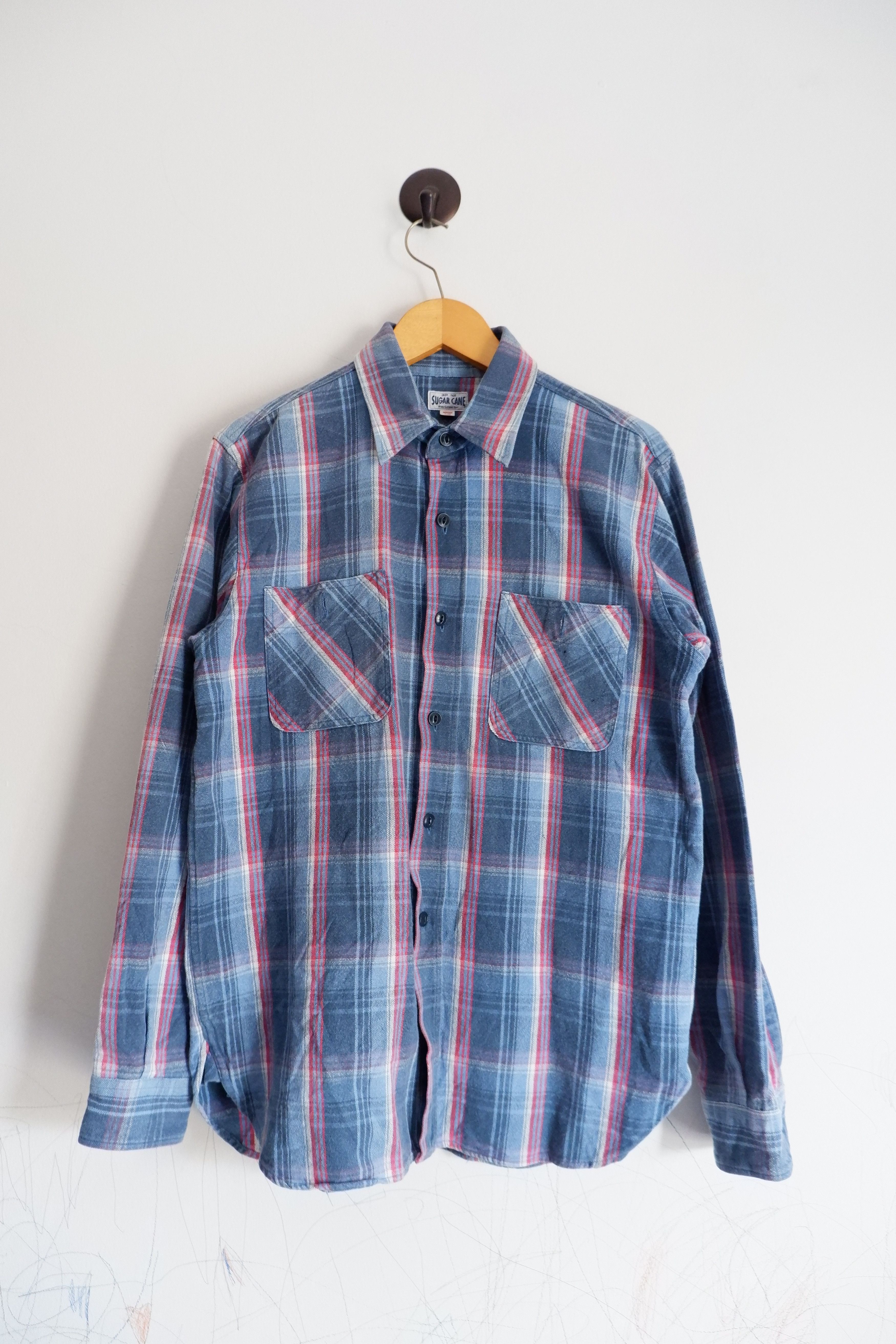 Sugar Cane Vintage Sugar Cane Heavy Flannel Shirts | Grailed