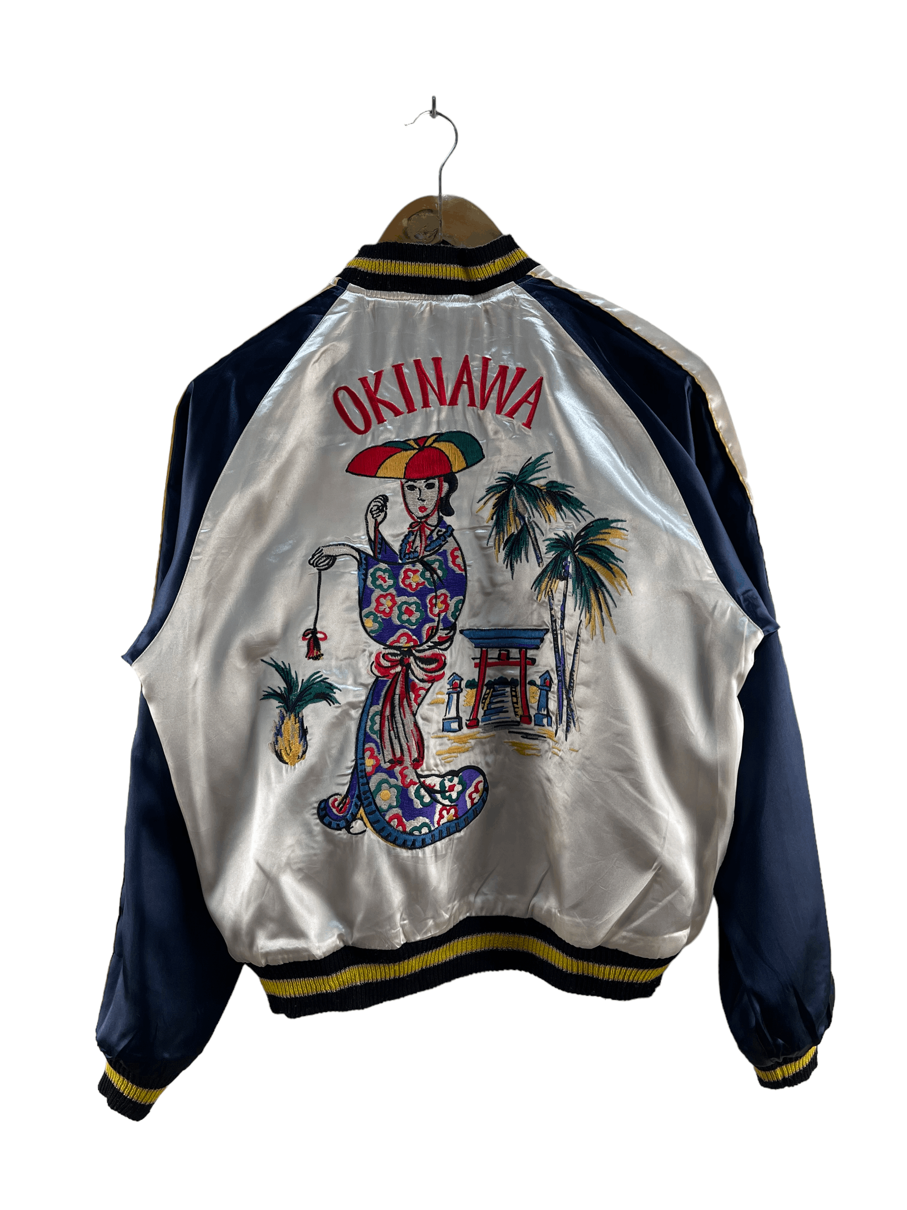 Toyo Enterprises Vintage Okinawa Geisha Japan by Toyo Sukajan Reversible Size M / US 6-8 / IT 42-44 - 3 Thumbnail