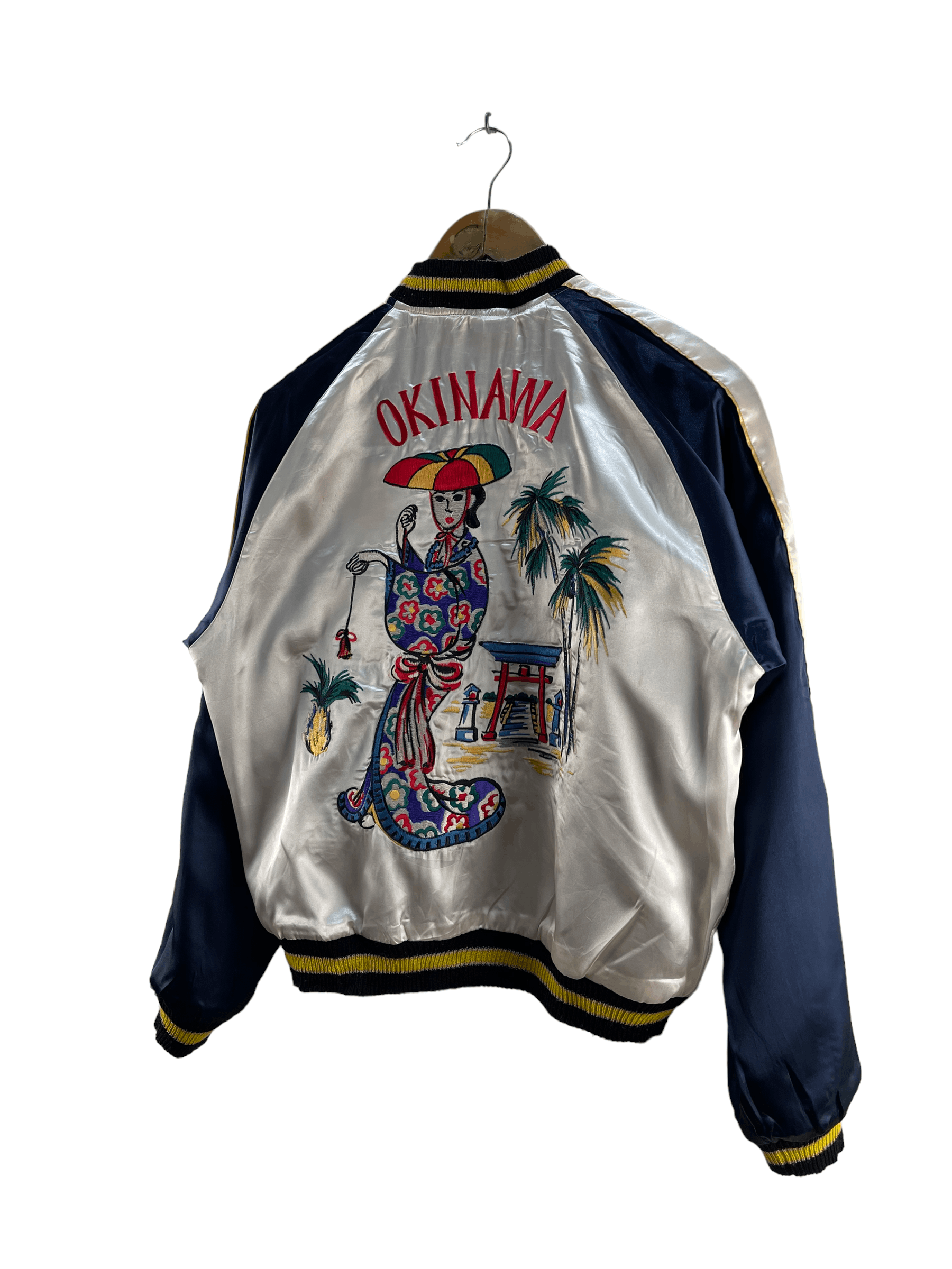 Toyo Enterprises Vintage Okinawa Geisha Japan by Toyo Sukajan Reversible Size M / US 6-8 / IT 42-44 - 8 Thumbnail