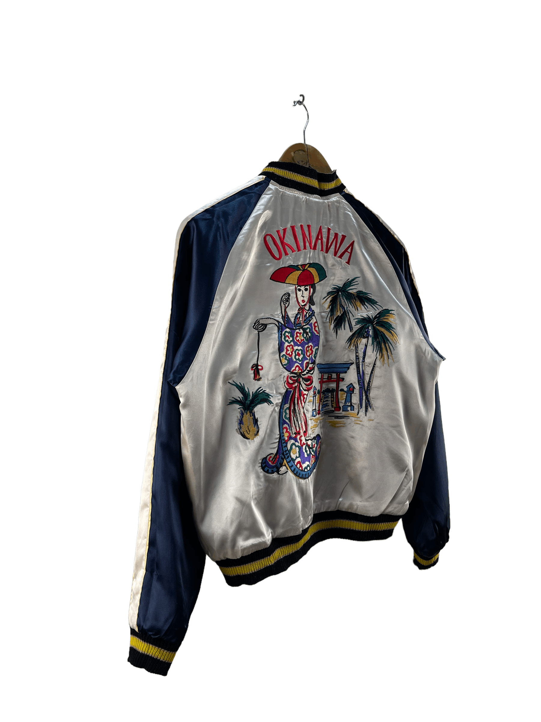 Toyo Enterprises Vintage Okinawa Geisha Japan by Toyo Sukajan Reversible Size M / US 6-8 / IT 42-44 - 7 Thumbnail