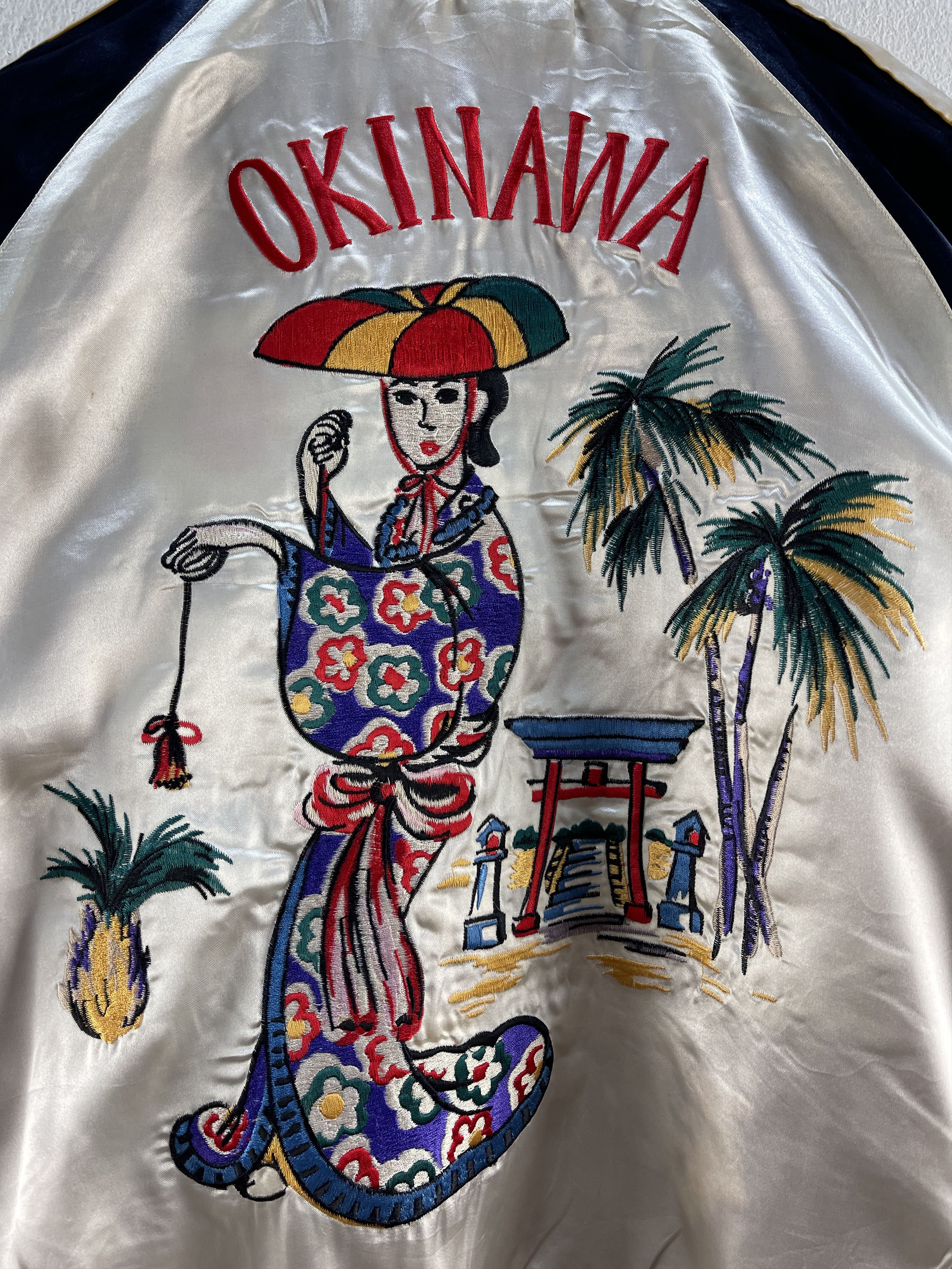 Toyo Enterprises Vintage Okinawa Geisha Japan by Toyo Sukajan Reversible Size M / US 6-8 / IT 42-44 - 13 Thumbnail