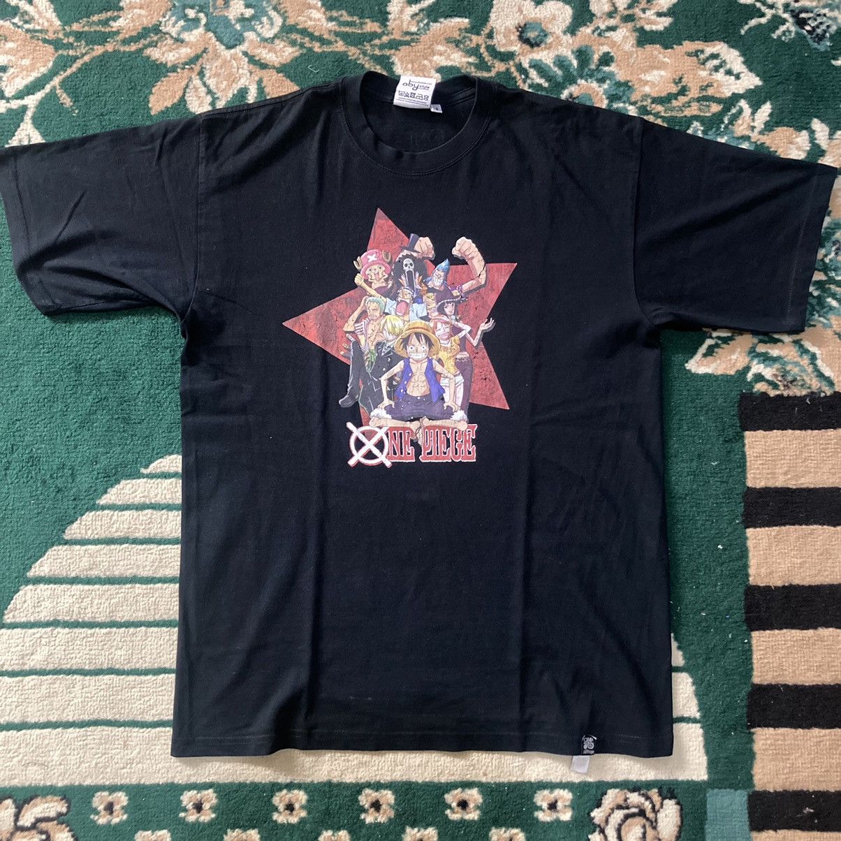 Vintage Vintage 00s One Piece Sabaody Arc Pre Time Skip Europe Shirt ...