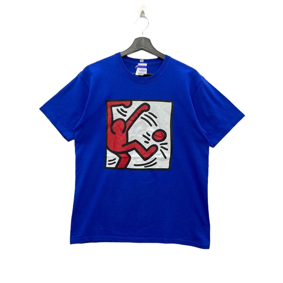 Keith Haring × Rageblue Rare!! KEITH HARING X RAGE BLUE brazil football ...