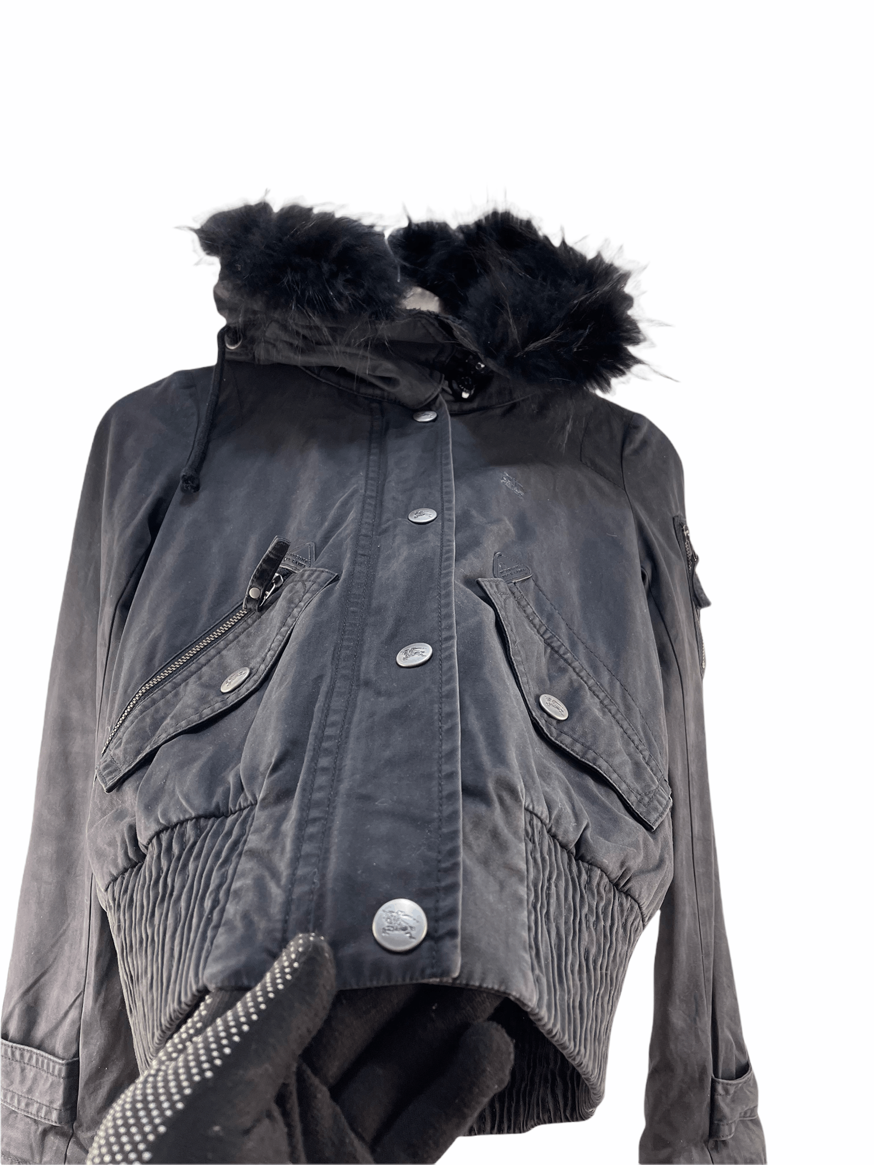 Burberry Burberry London Blue Label Biker Jacket Size S / US 4 / IT 40 - 9 Thumbnail