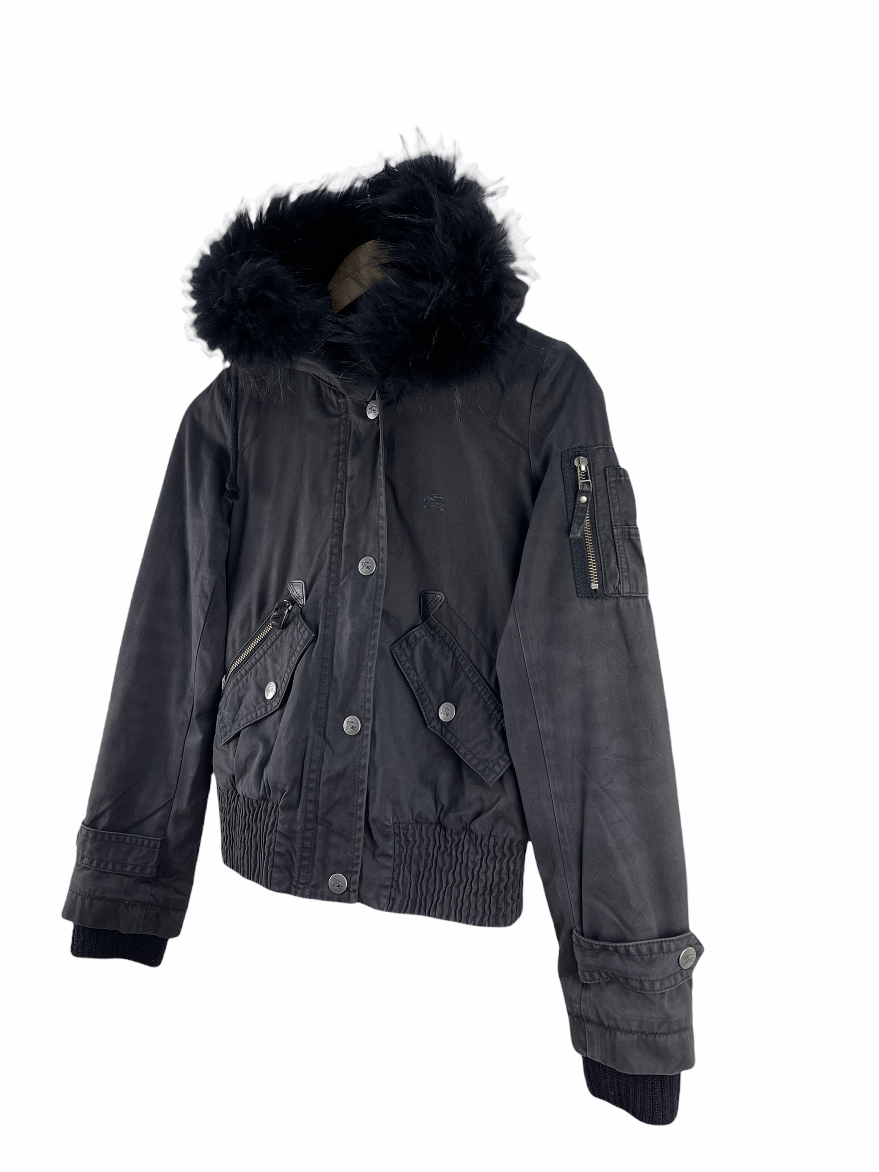 Burberry Burberry London Blue Label Biker Jacket Size S / US 4 / IT 40 - 5 Thumbnail